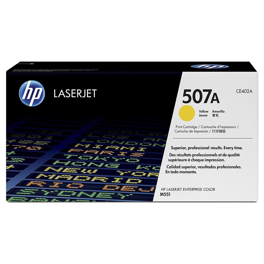 HP 507A CE402A Lazer Toner 6.000 Sayfa - Sarı