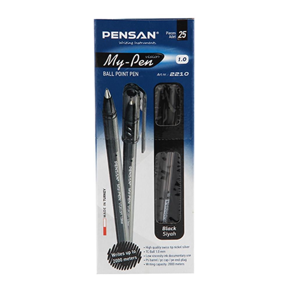 Pensan My-Pen Tükenmez Kalem 1.0 mm - Siyah