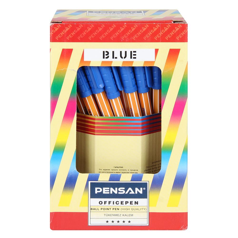 Pensan Ofispen 1010 Tükenmez Kalem 1.0 mm - Mavi