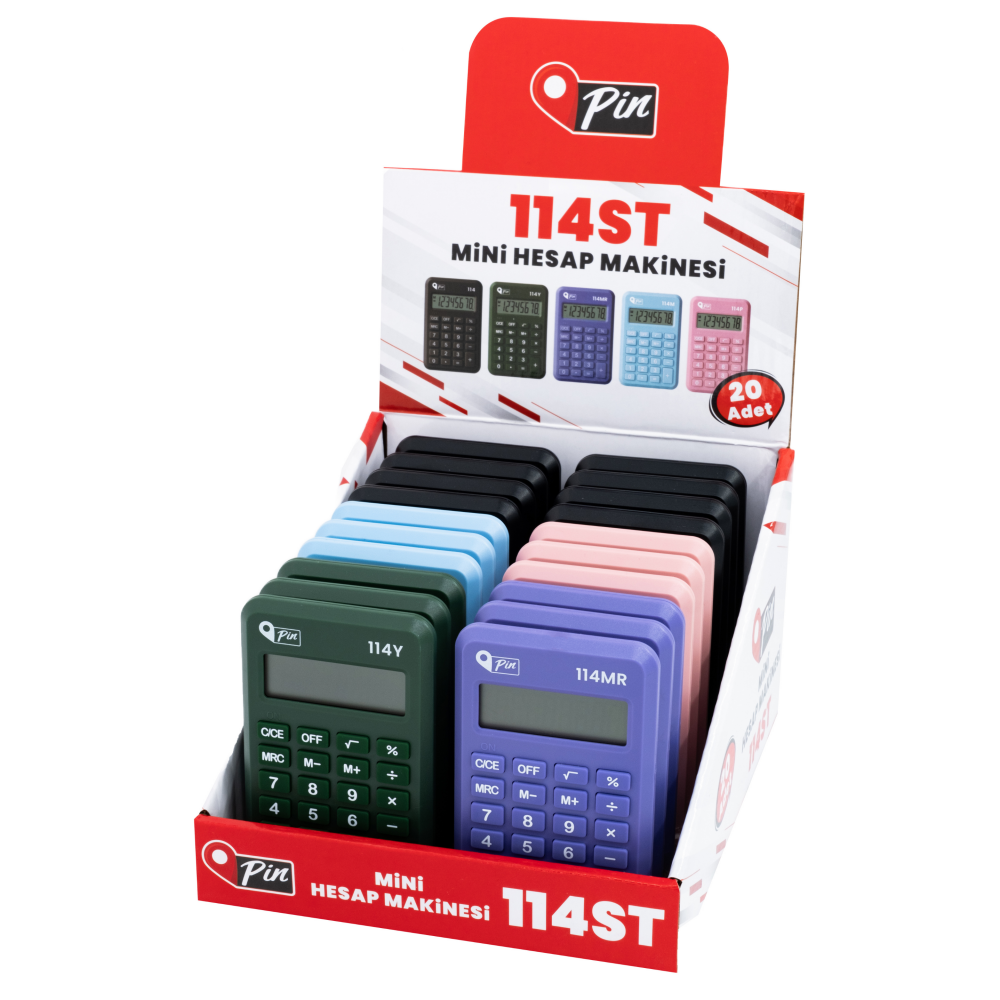 PİN HESAP MAKİNESİ CEP TİPİ 8 HANE