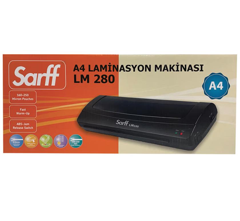 SARFF LM280 A4 LAMİNASYON MAKİNESİ