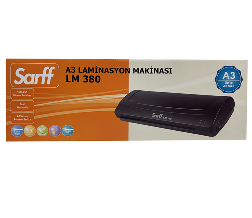 SARFF LM380 A3 LAMİNASYON MAKİNESİ