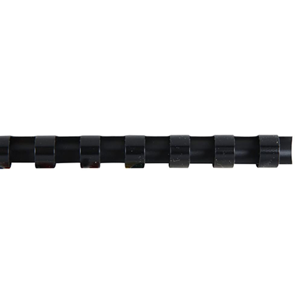 Sarff Plastik Spiral 10 mm 100 Adet - Siyah