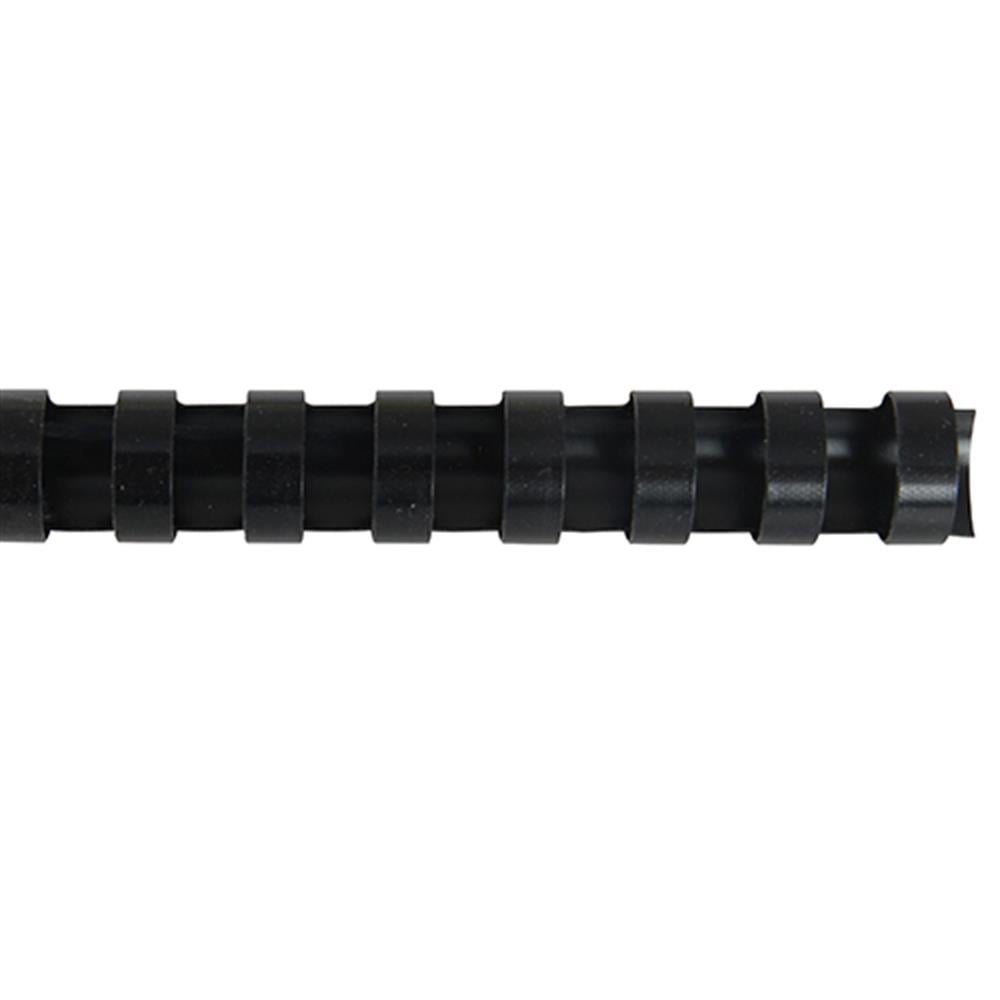 Sarff Plastik Spiral 16 mm 100 Adet - Siyah