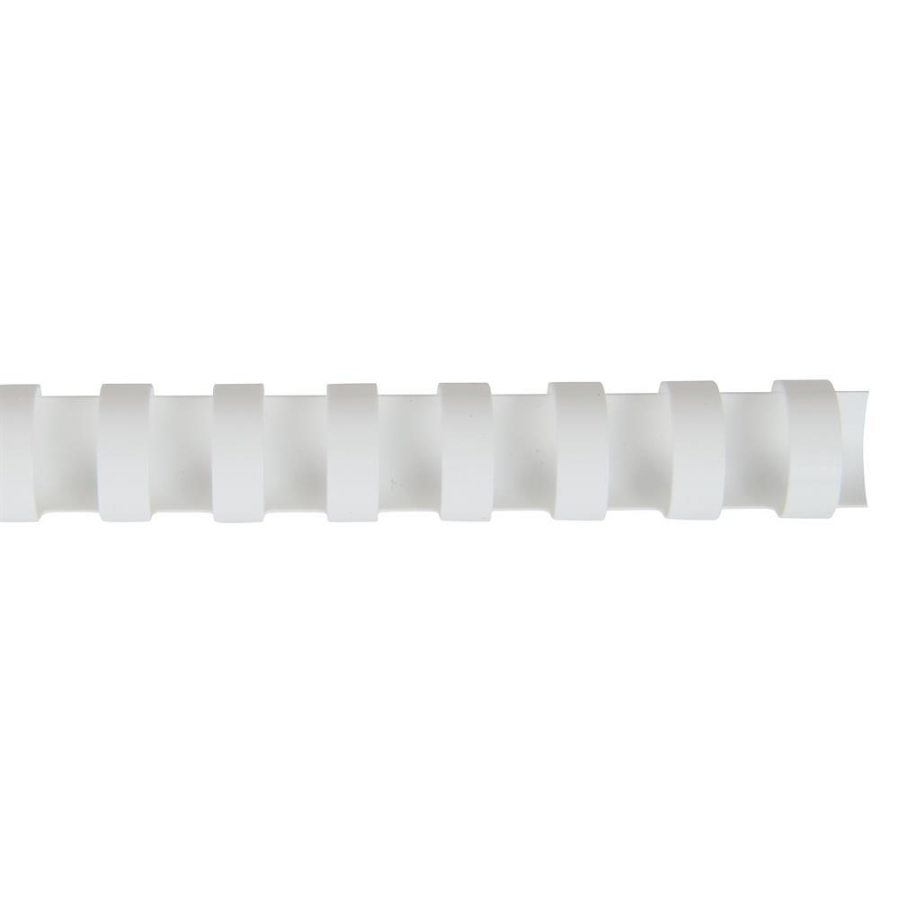 Sarff Plastik Spiral 18 mm 100 Adet - Beyaz