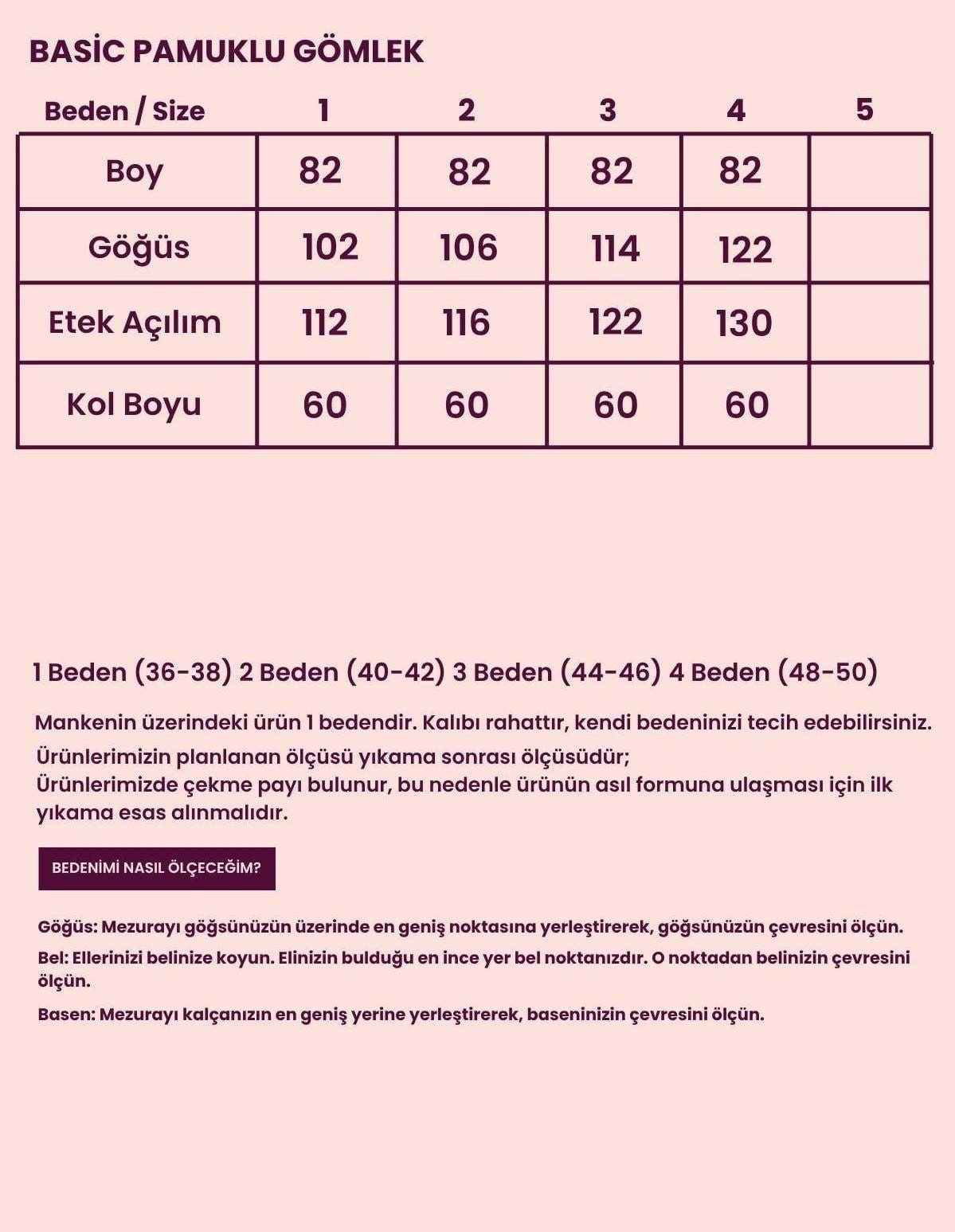 Hilay Basic Pamuklu Bağlamalı Gömlek - MAVİ