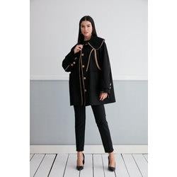 Sümeyye Kaçmaz Petit Trenchcoat - SİYAH
