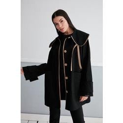 Sümeyye Kaçmaz Petit Trenchcoat - SİYAH
