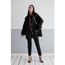 Sümeyye Kaçmaz Petit Trenchcoat - SİYAH