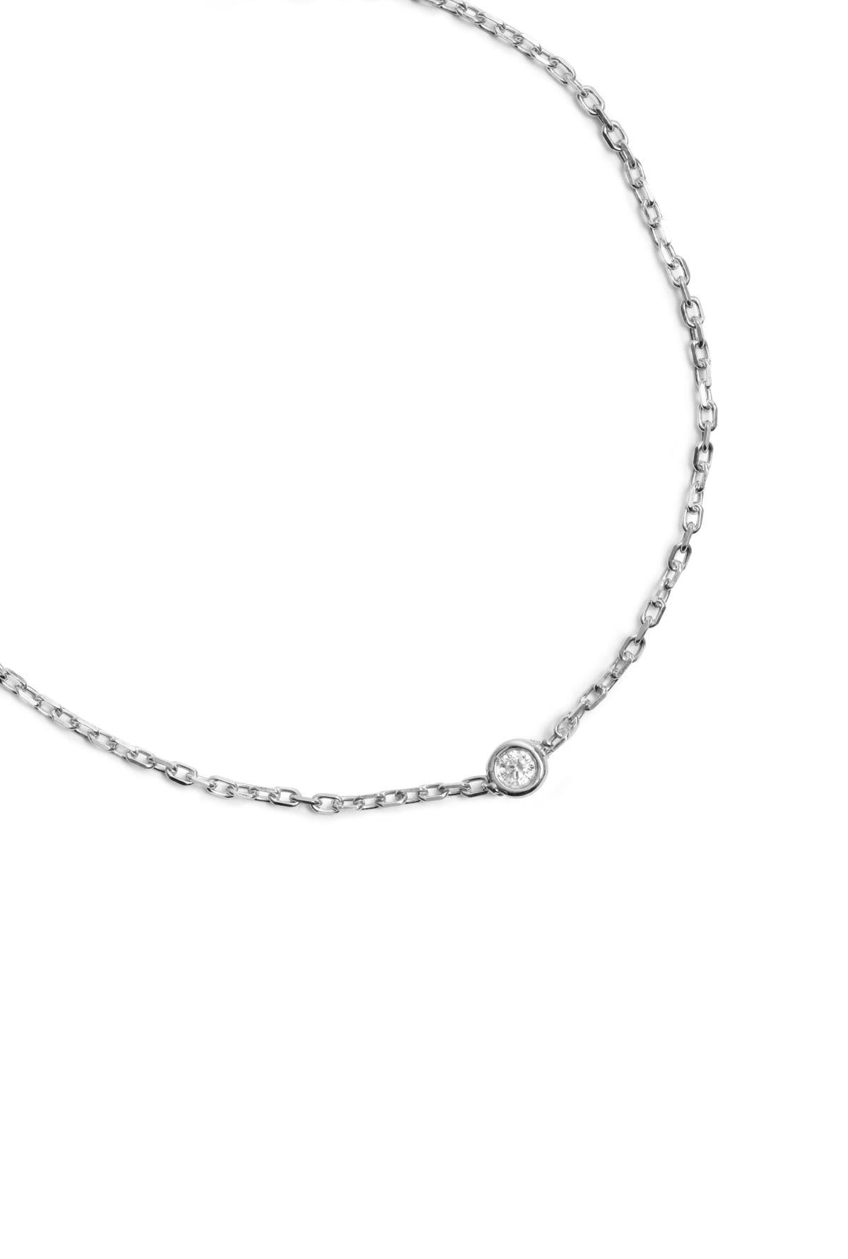 0.03 Ct.Tektaş Pırlanta Bileklik