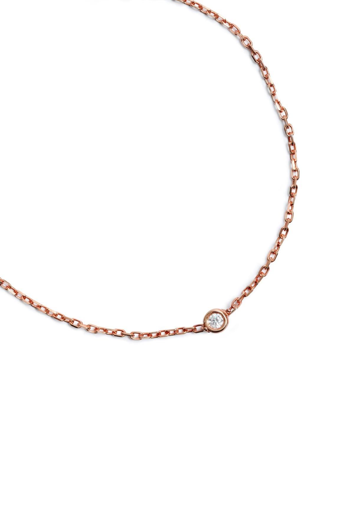 0.03 Ct.Tektaş Pırlanta Bileklik