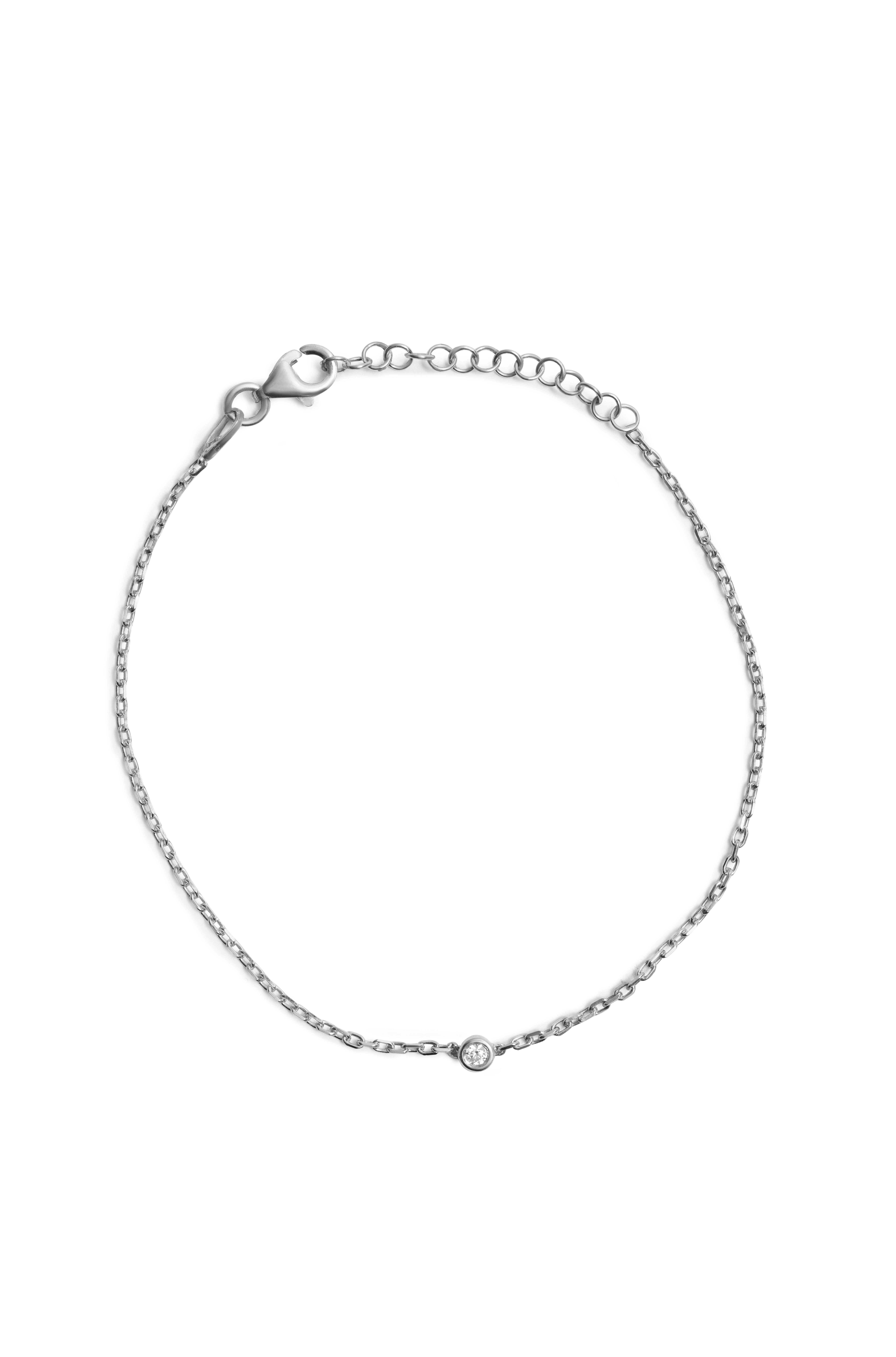 0.07 Ct.Tektaş Pırlanta Bileklik