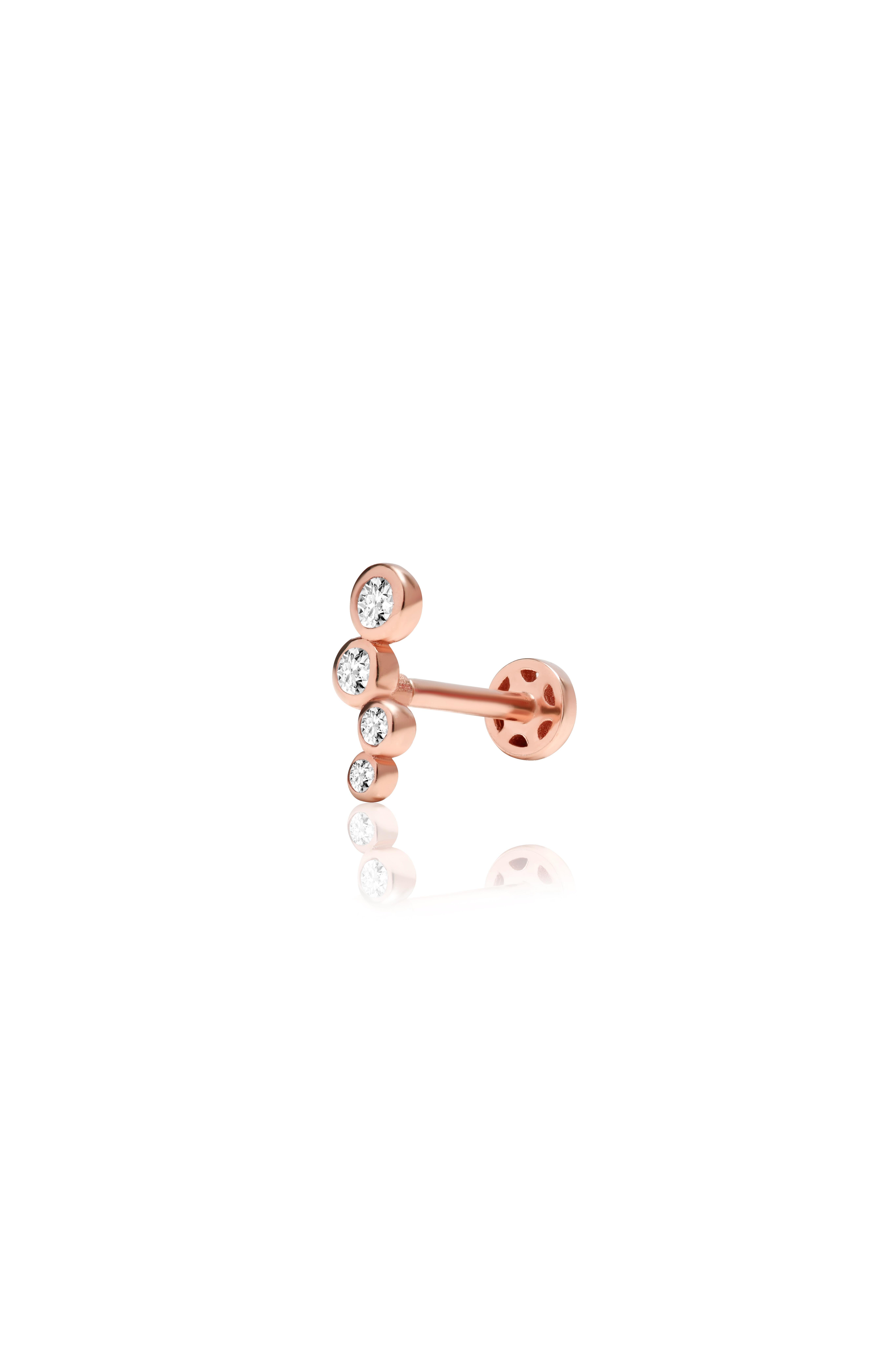 Zigzag Bezel Tragus