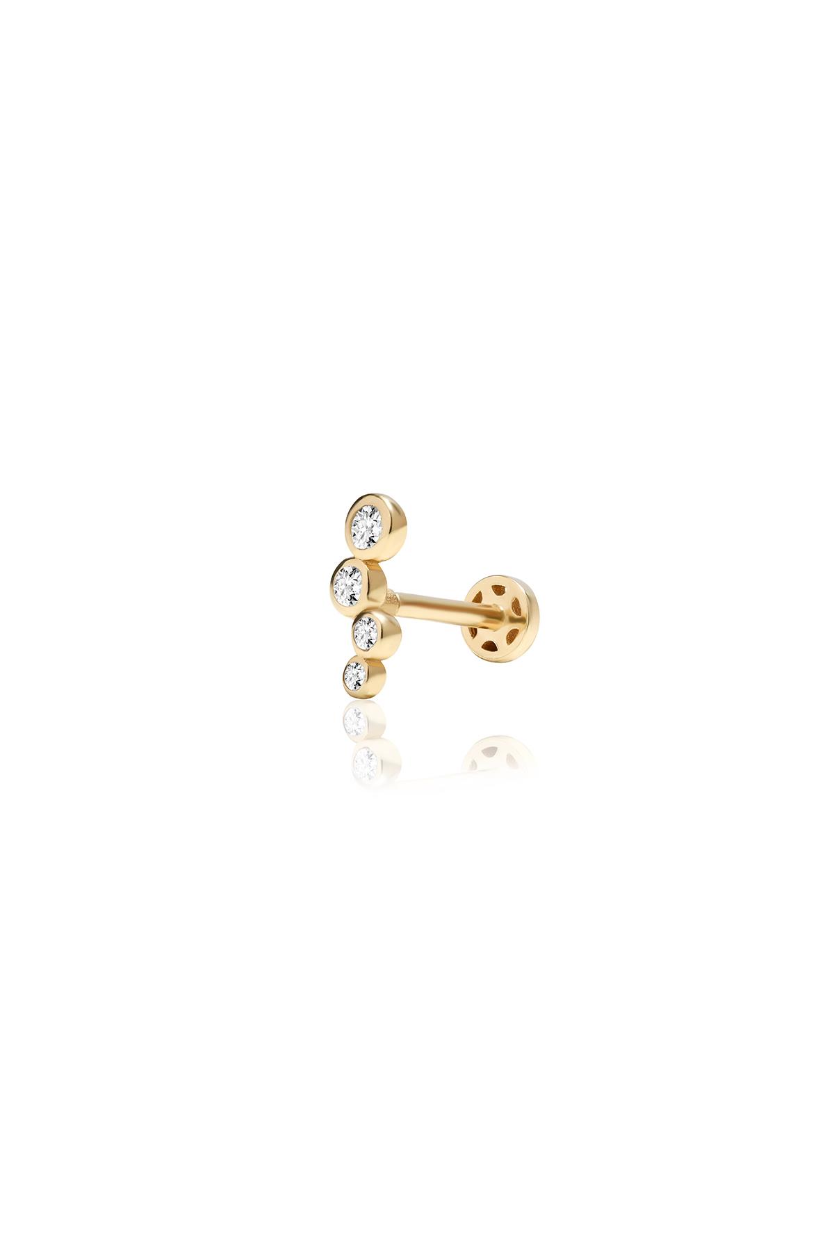 Zigzag Bezel Tragus