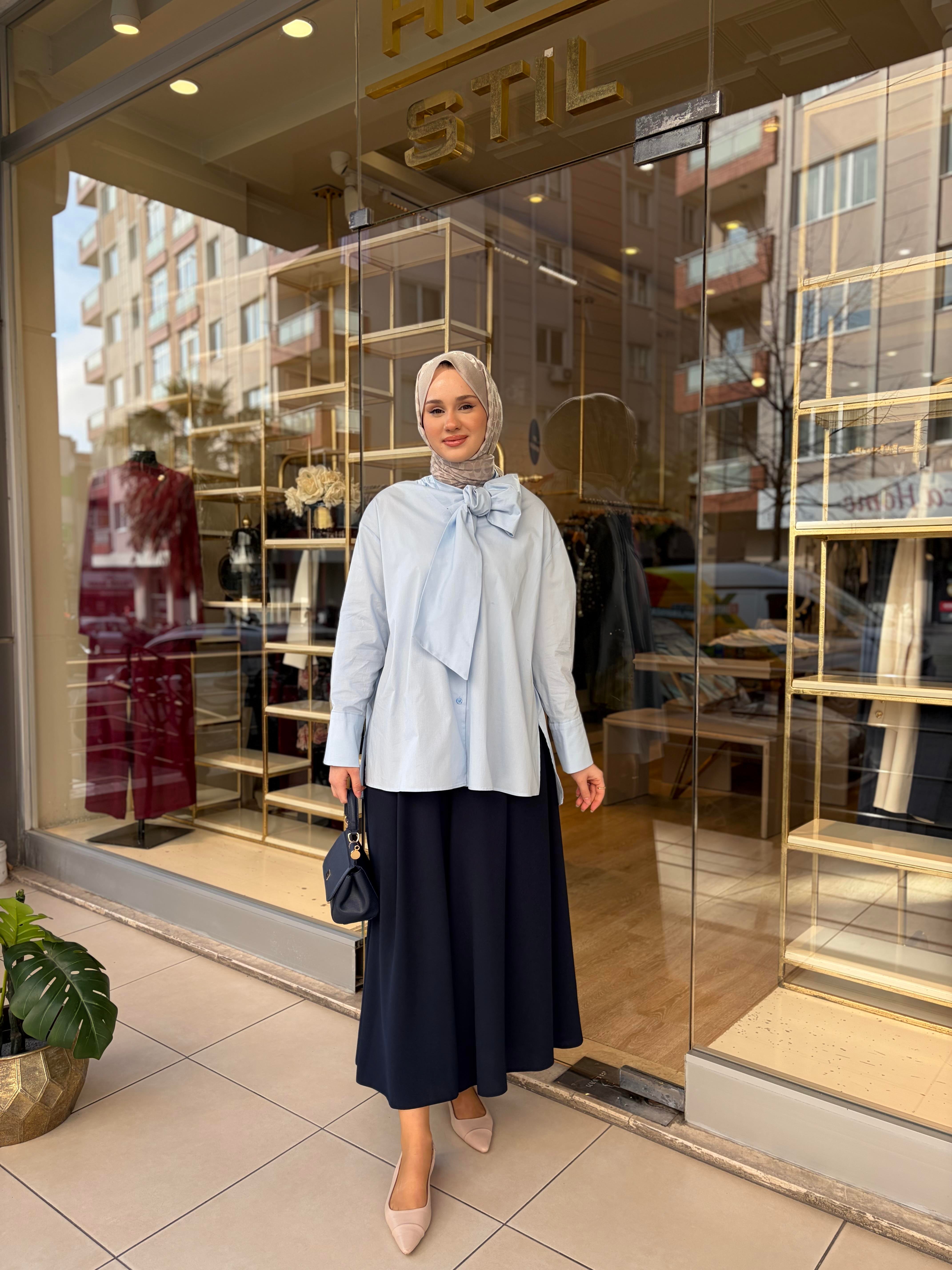 COMFY KREP PANTOLON ETEK LACİVERT