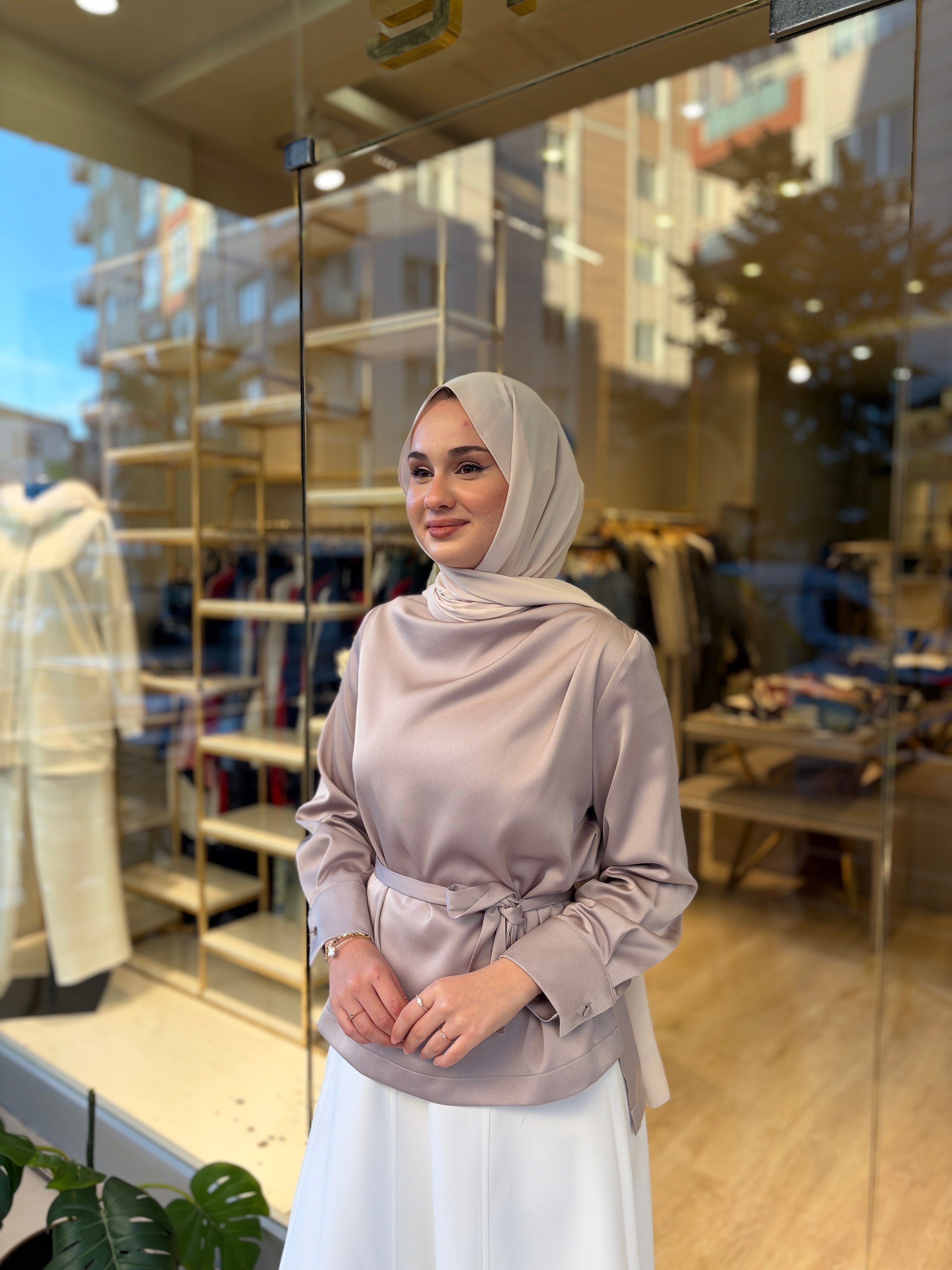 LARA BLUZ VİZON