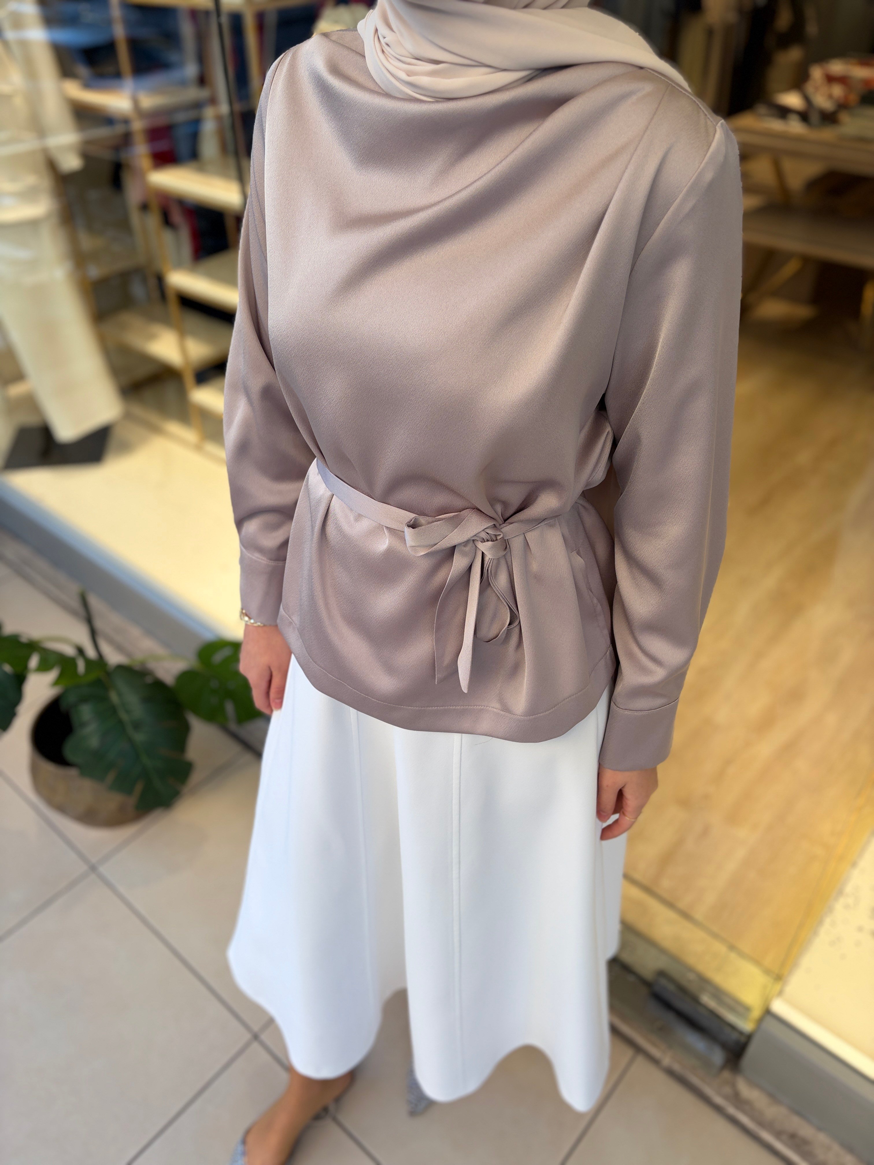 LARA BLUZ VİZON
