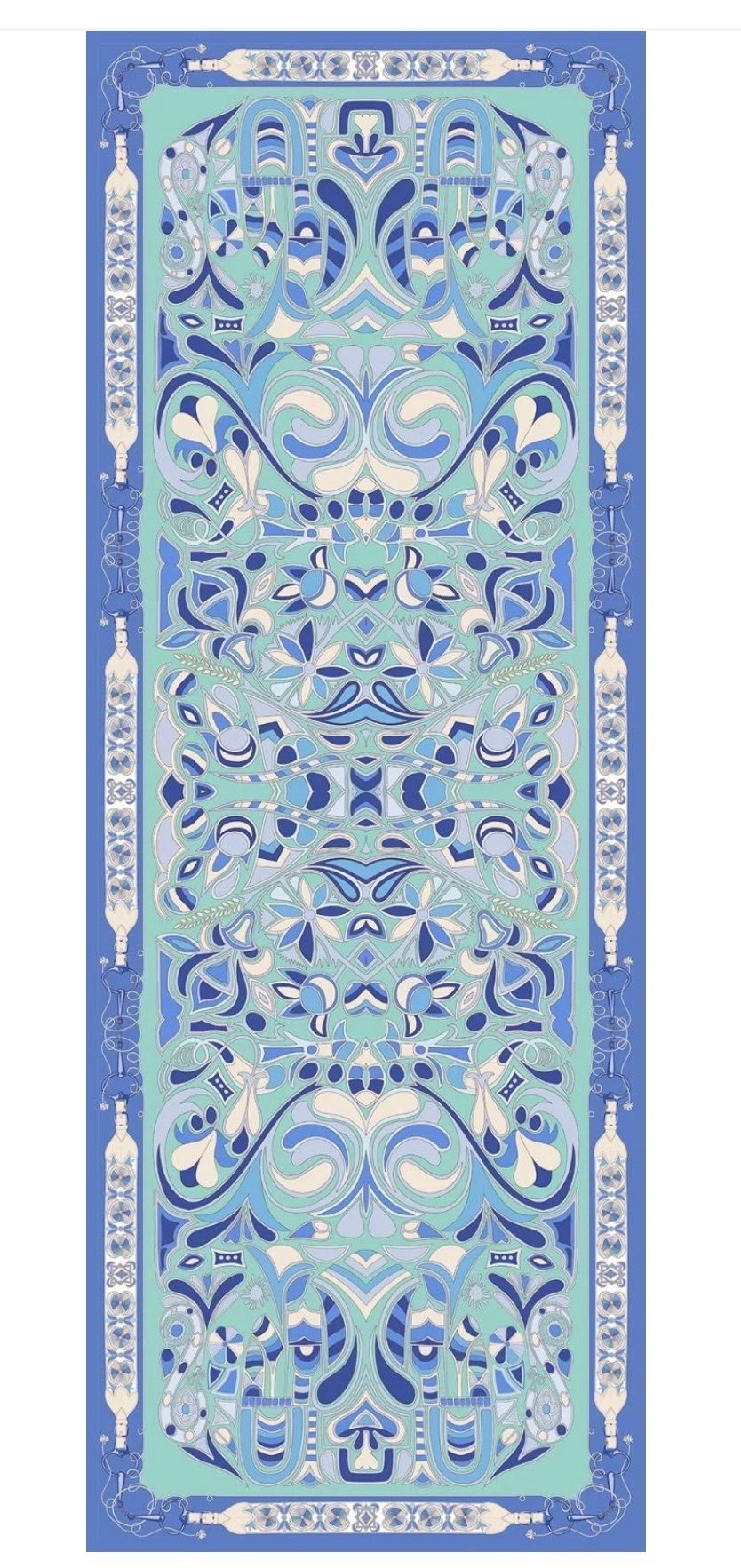MIX BLUE MAVEL ŞAL