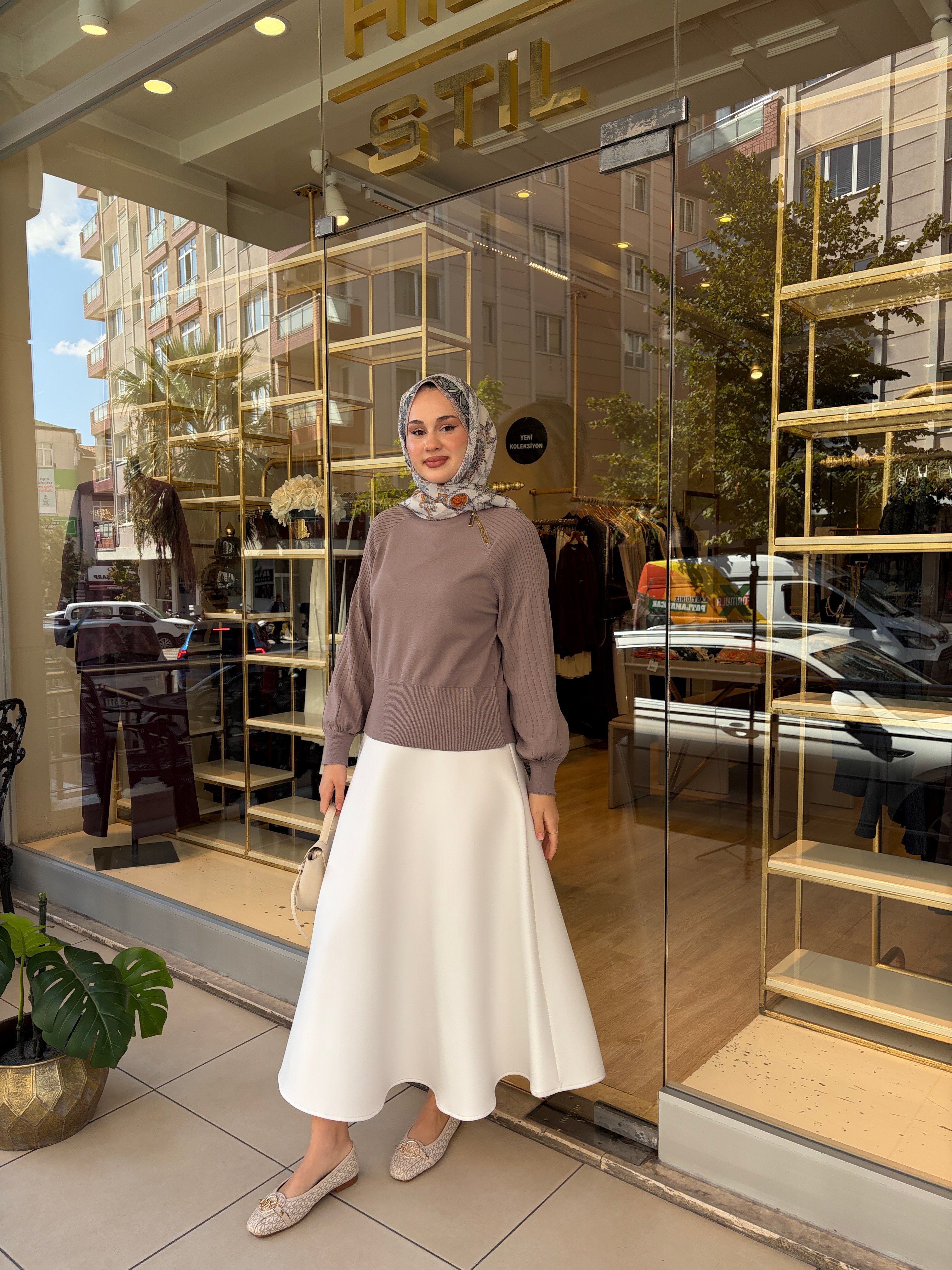 NUSS 205 FERMUARLI TUNİK VİZON