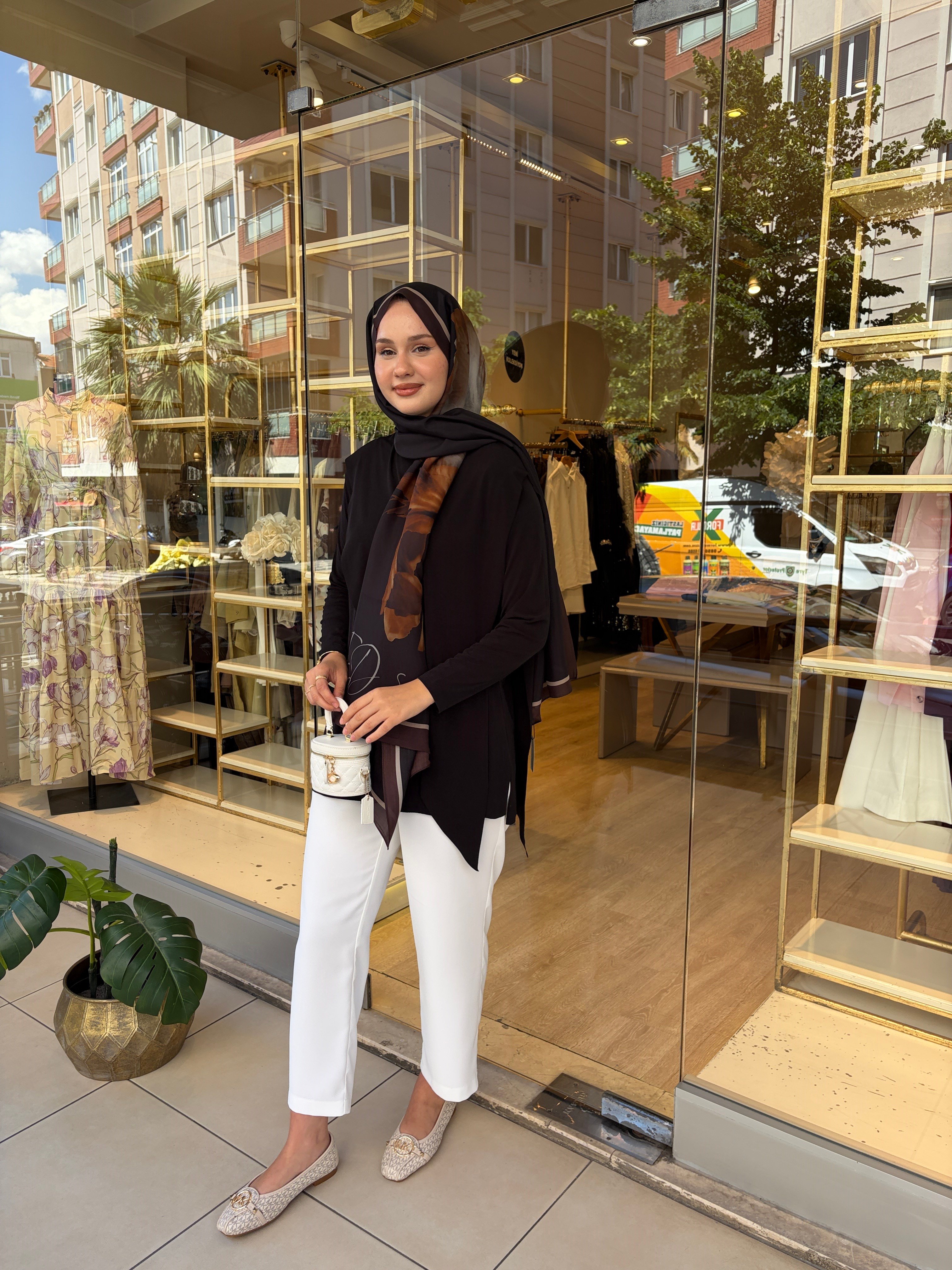 POP DOHA TUNİK SİYAH