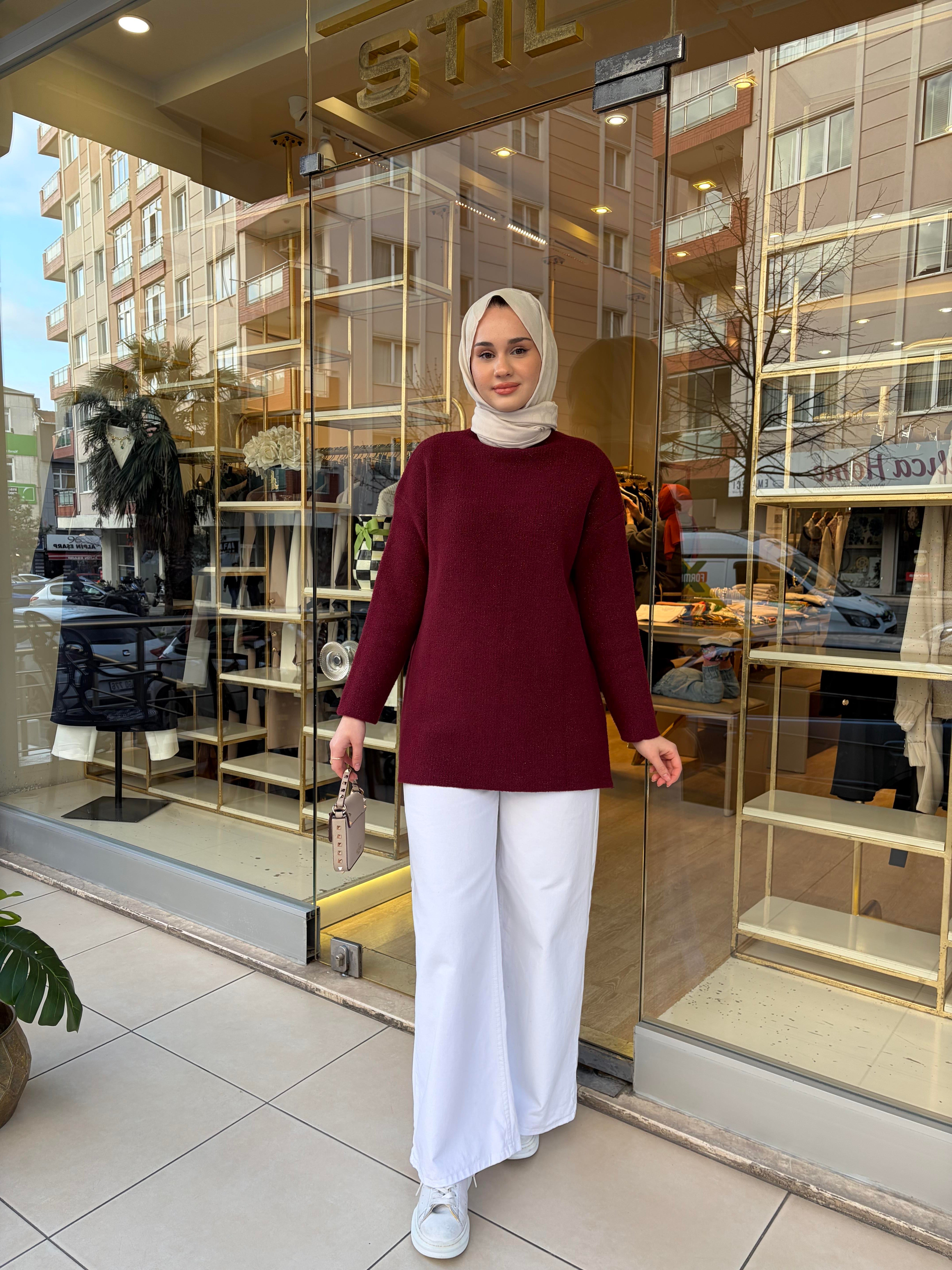 SALAŞ DENİM PANTOLON BEYAZ