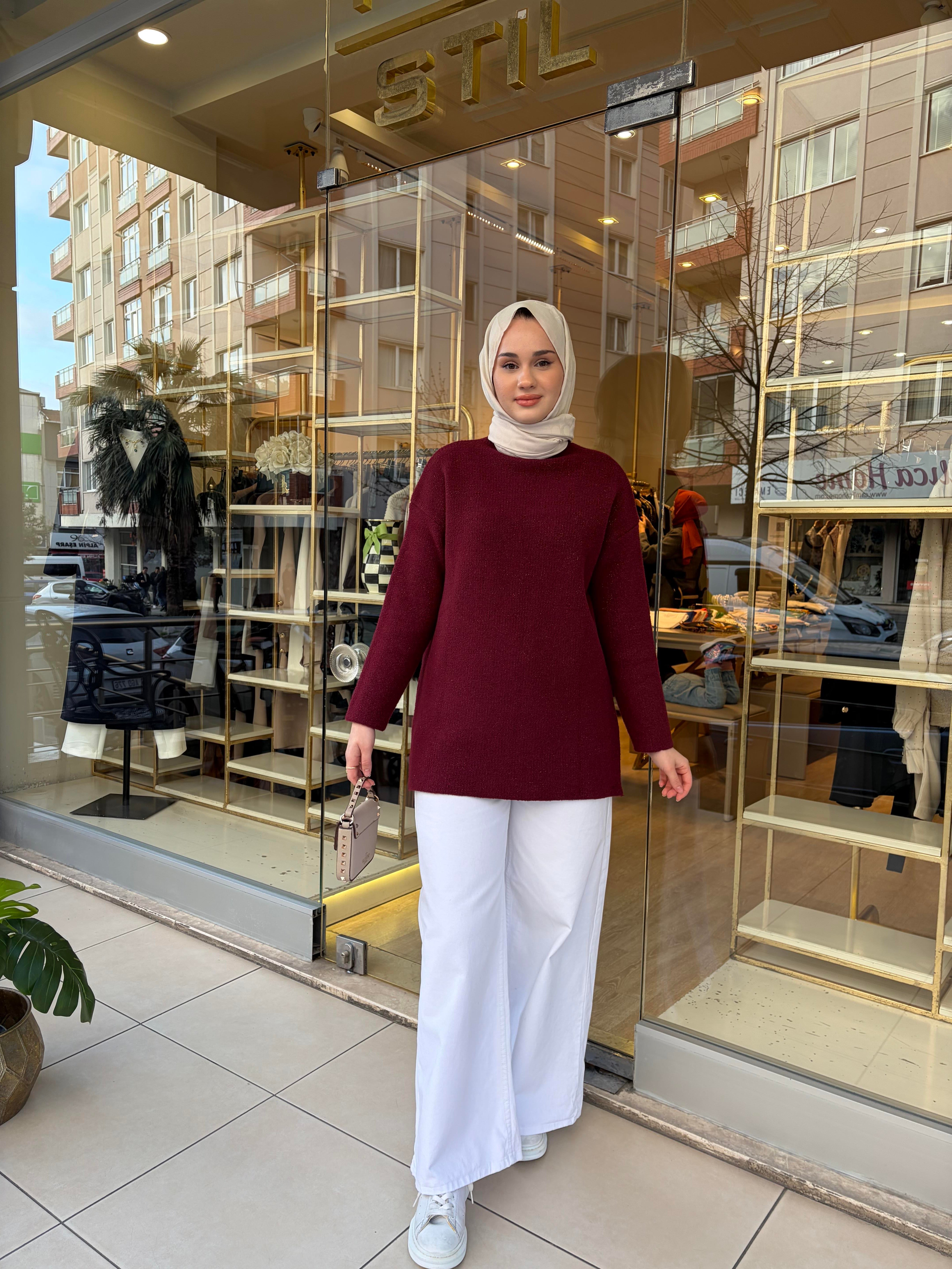SALAŞ DENİM PANTOLON BEYAZ