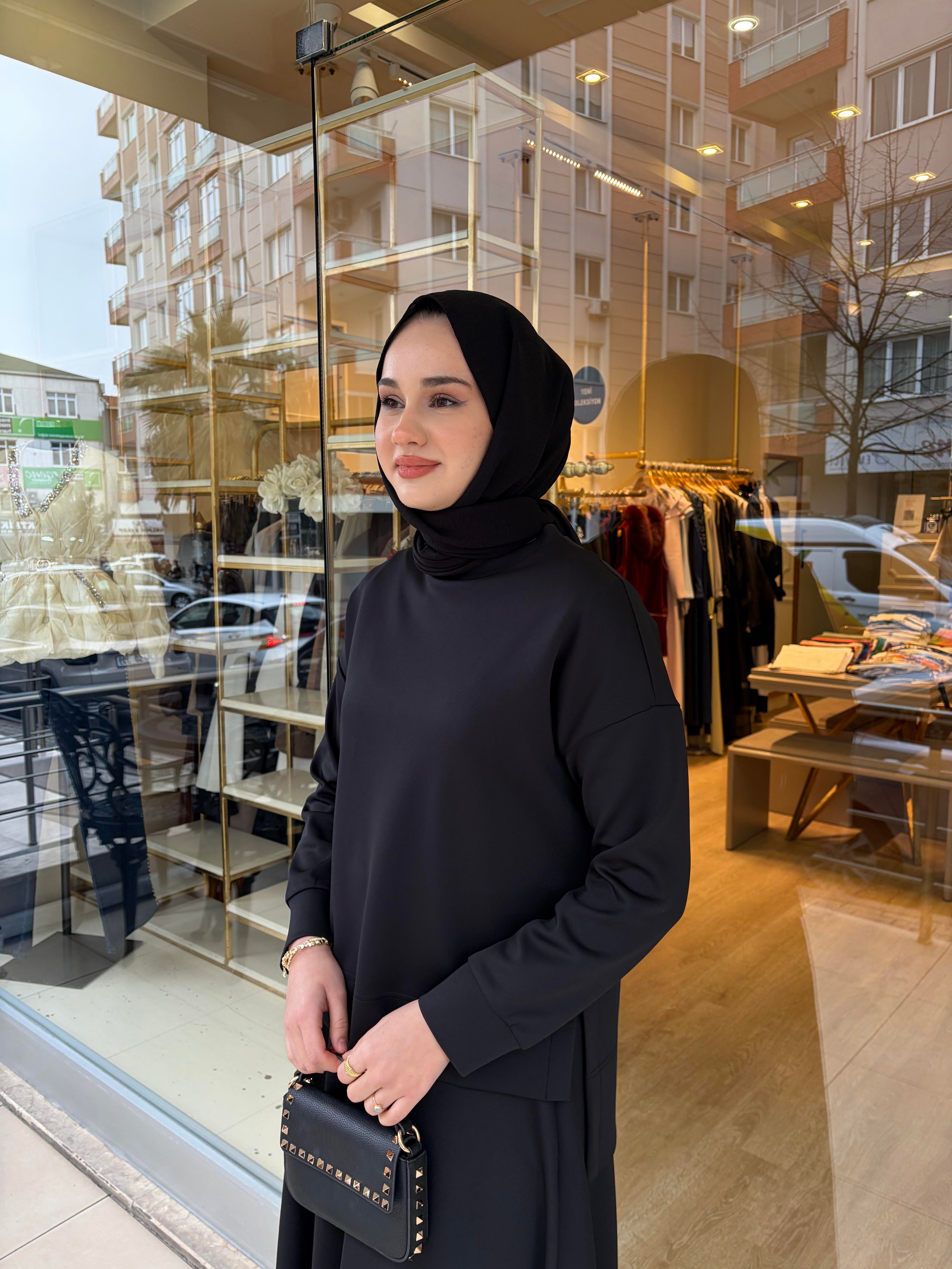 SCUBA POLNY SWEAT SİYAH