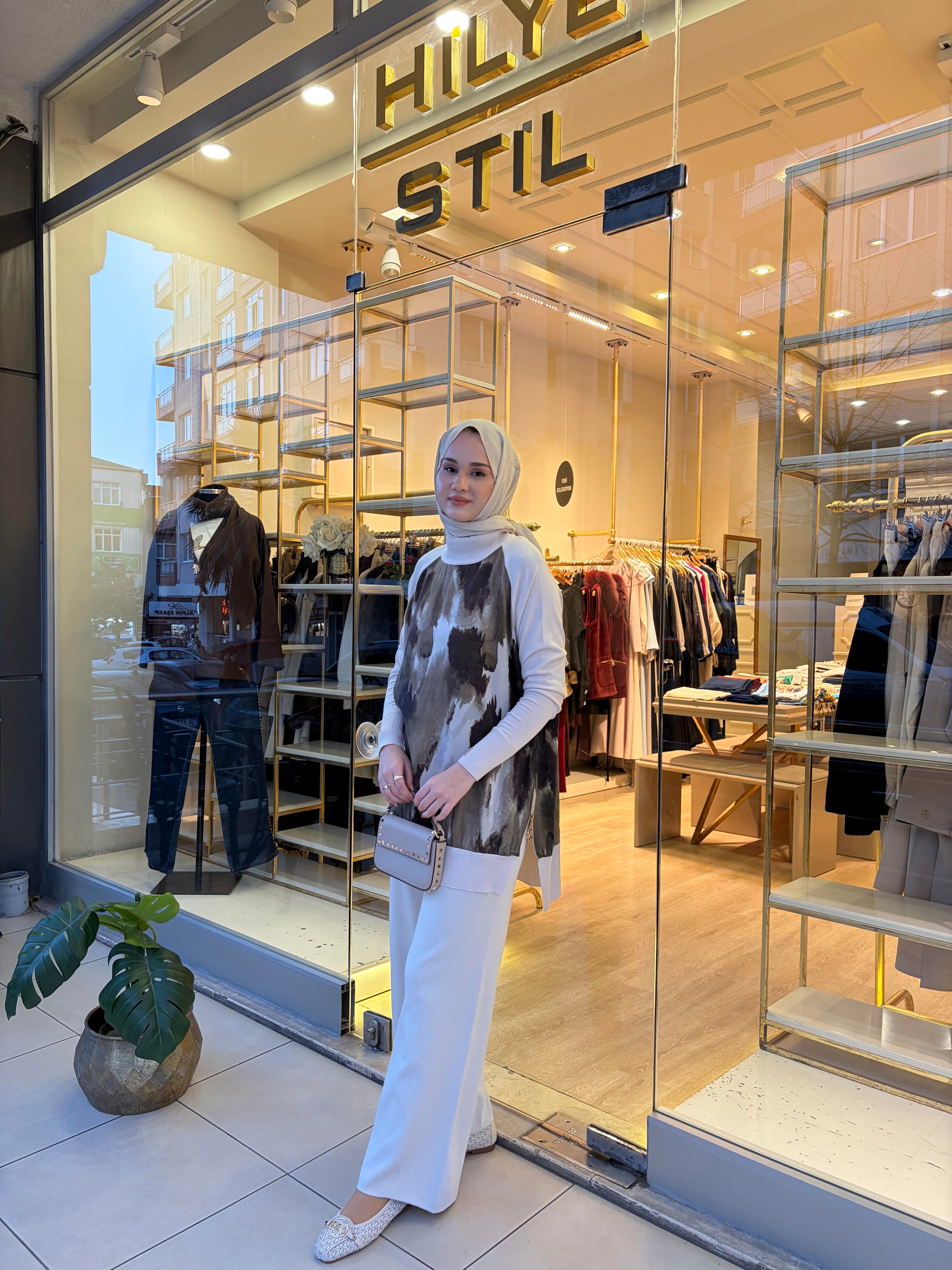 TRİKO PANTOLON BEJ