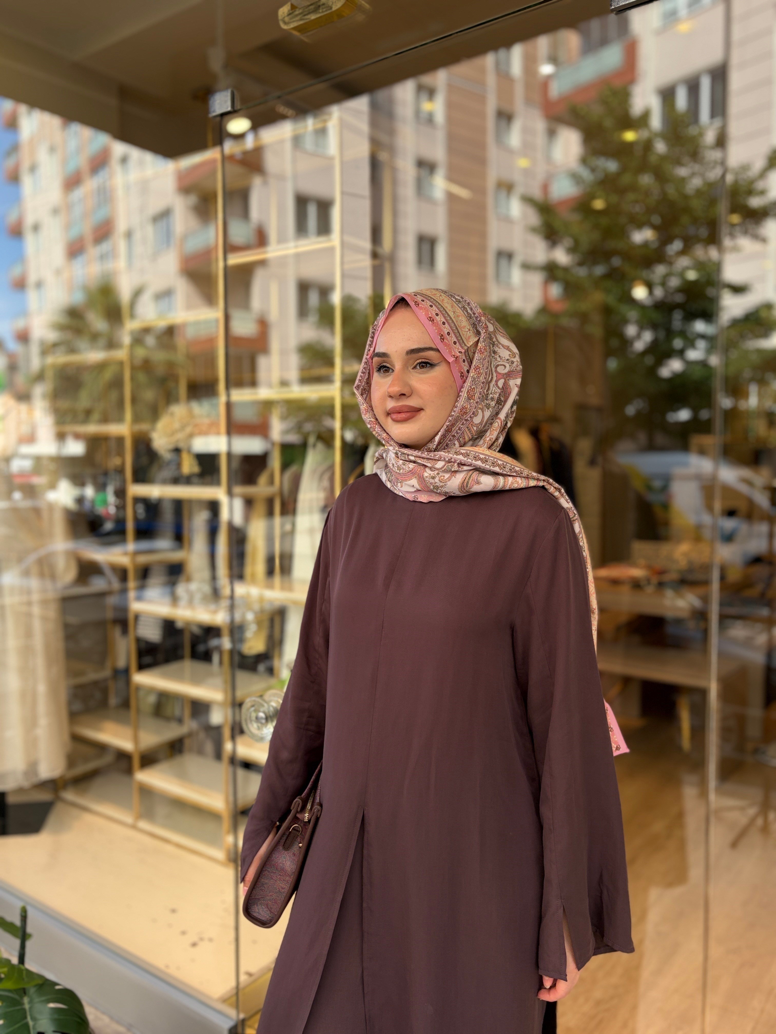 VERENİCO PANTOLONLU TAKIM MÜRDÜM