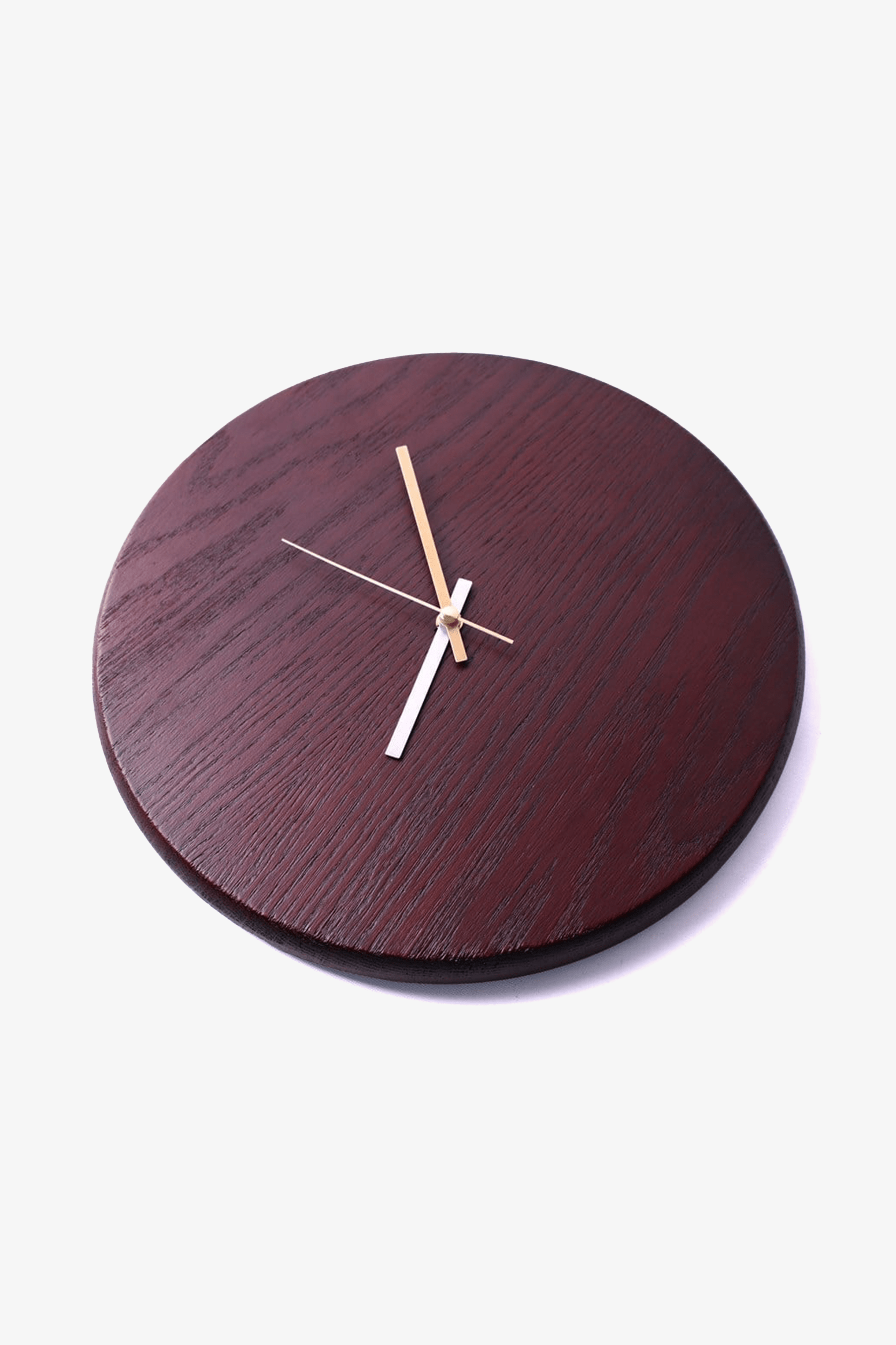Metropolitan01 - Decorative Oak Wall Clock - Contemporary Wooden Stylewooden+DU001.01