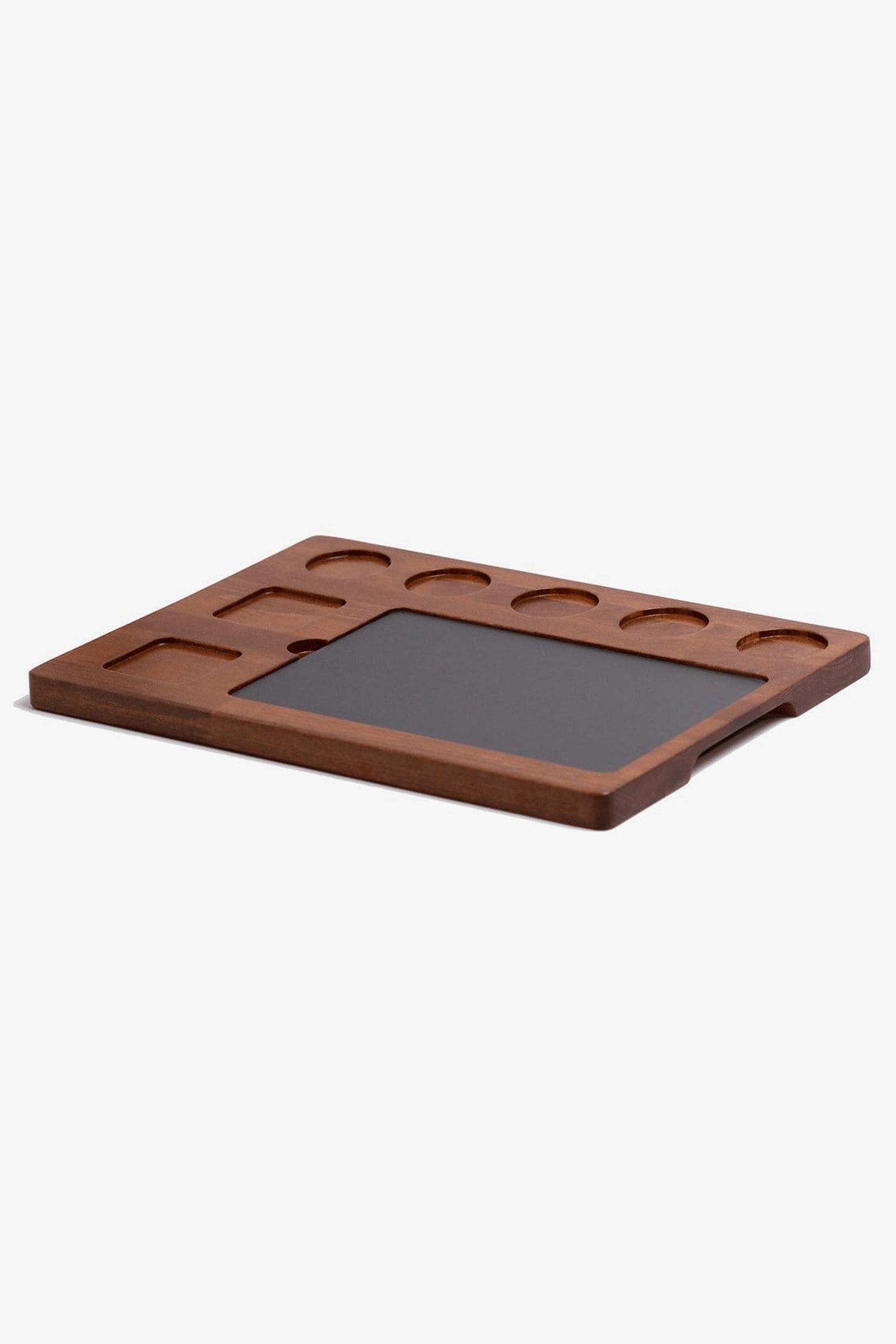 SINGLEMAN - Wooden Breakfast Tray - Compact & Stylishwooden+KS.005