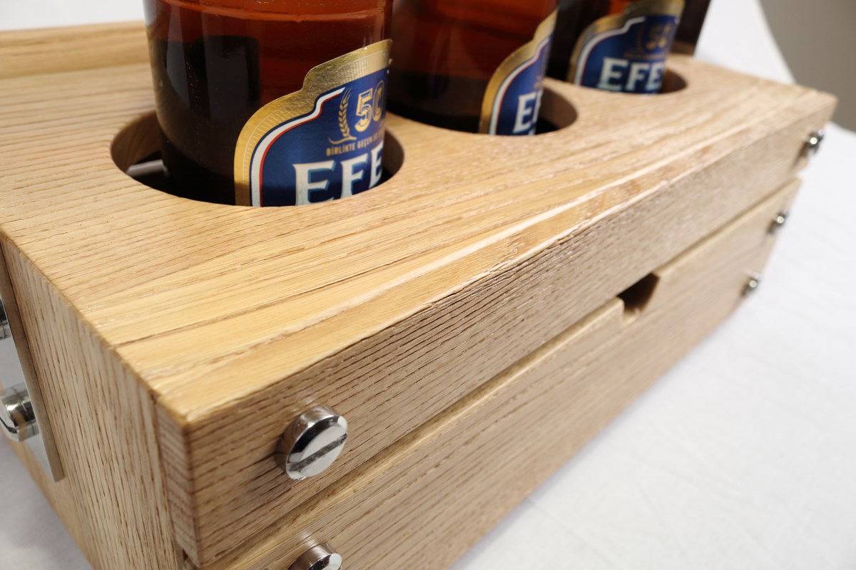 toBeer Soğutmalı Bira Sepetiwooden+IS.032