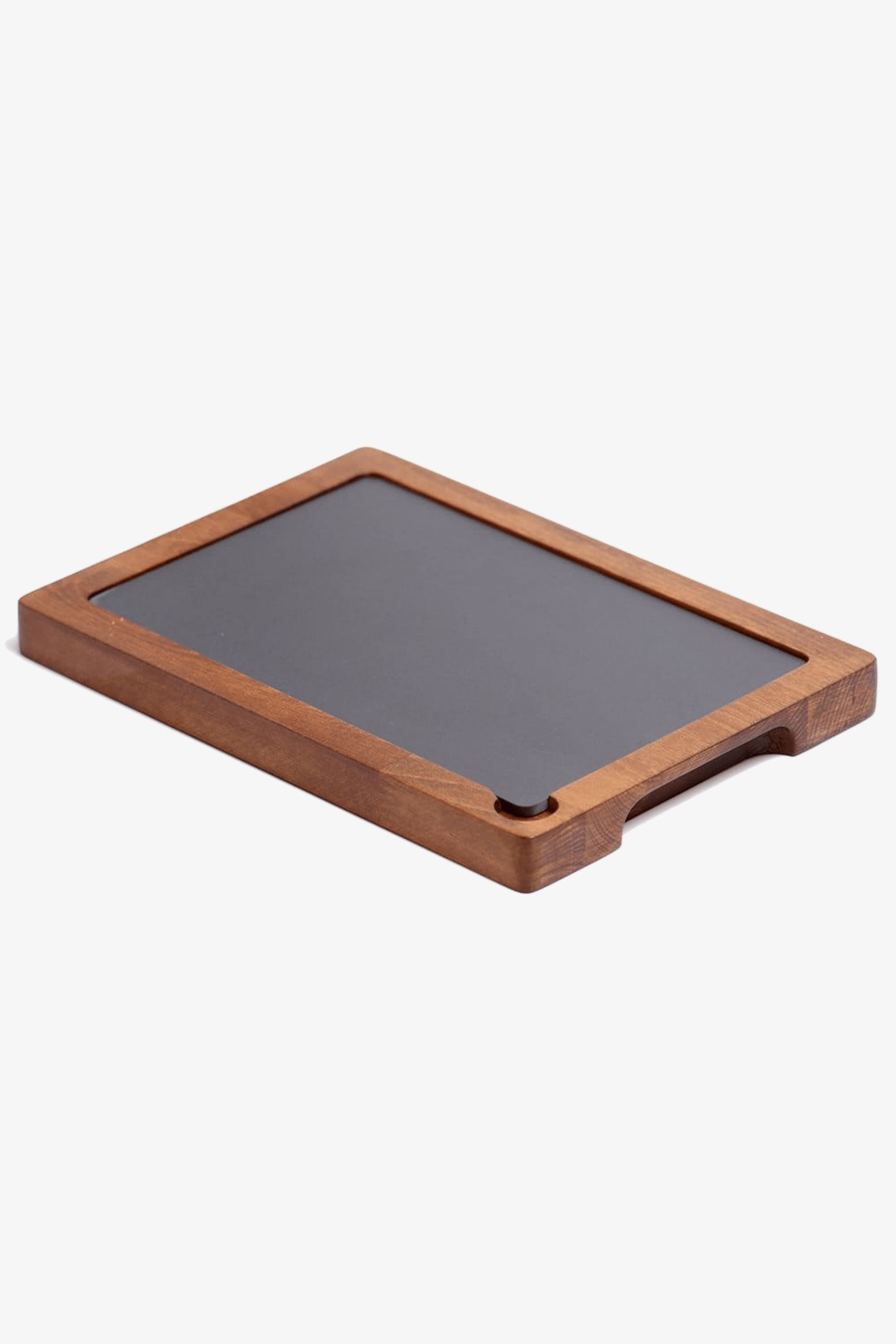 TOUCHSTONE - Wooden Serving Board with Ceramic Dish - Elegant Combowooden+CAS.012