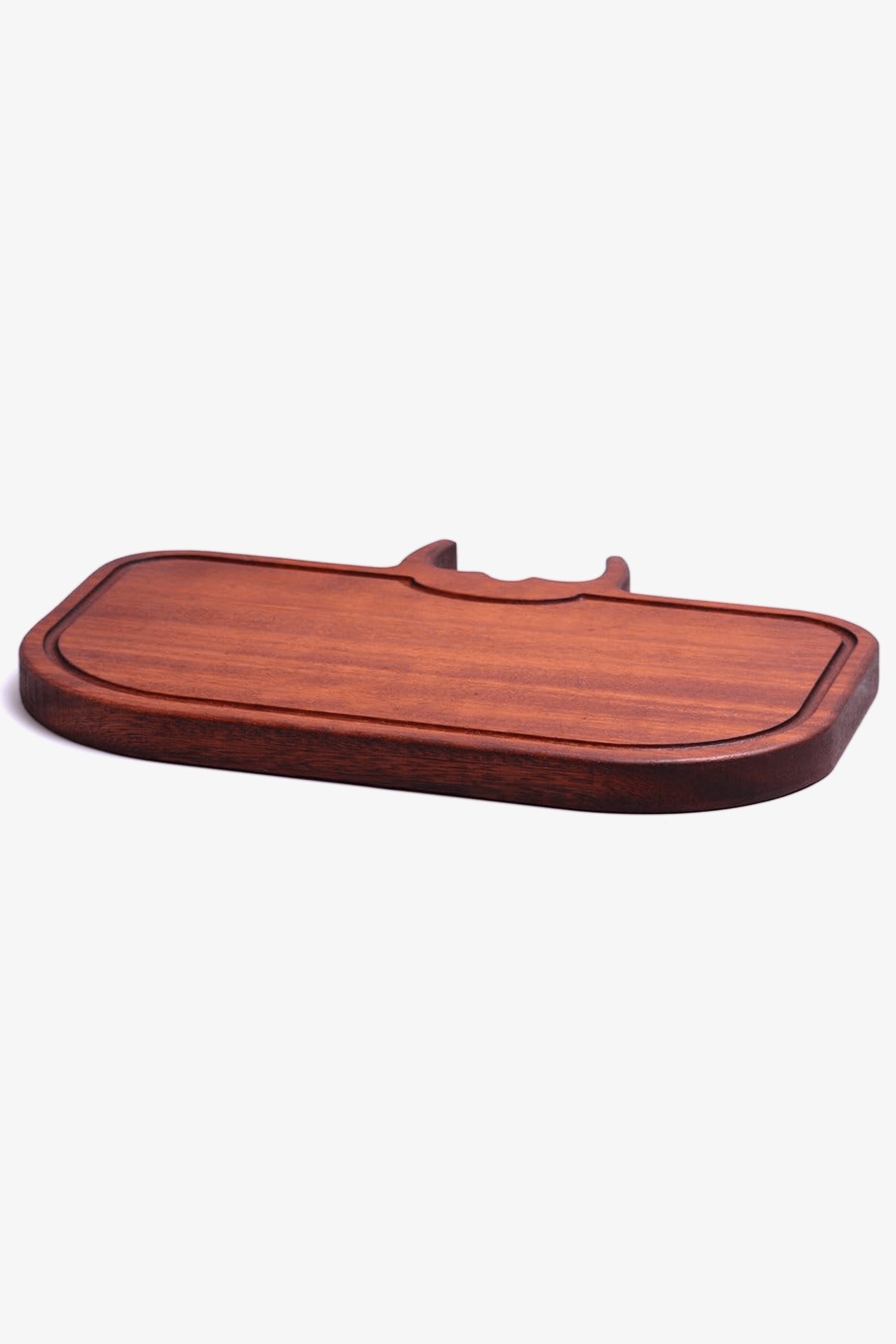 TUP - Iroko Wood Steak Serving Board - Elegant Grill Platterwooden+ES.005