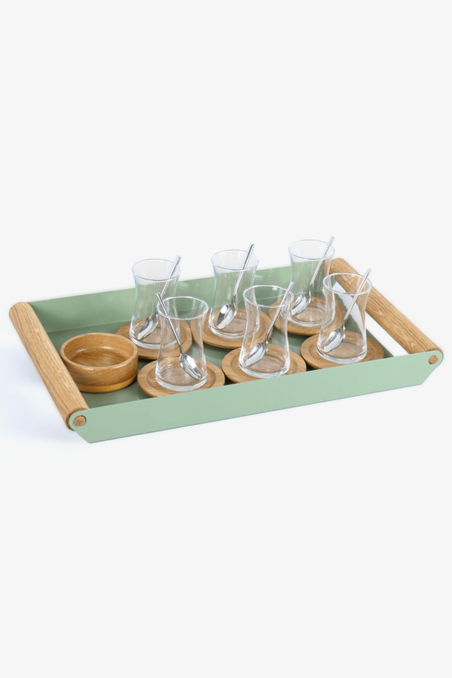 TWOOX - Wooden Tea Set - Elegant Traditional Tea Servingwooden+TS.012