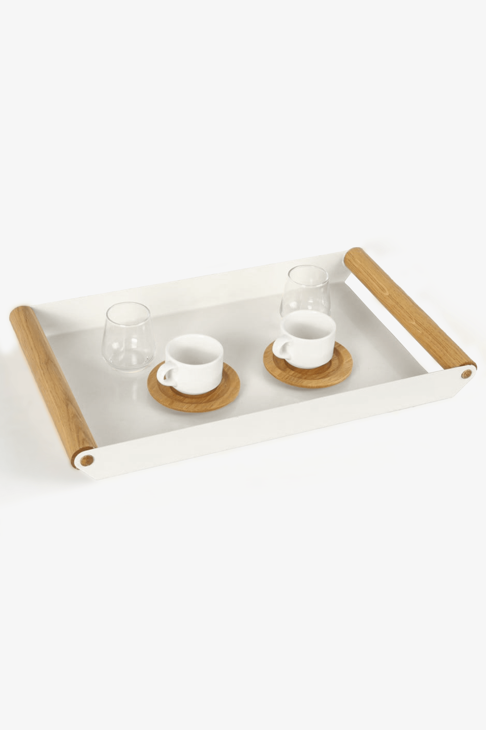 TWOOZ - Wooden Turkish Coffee Set - Traditional Designwooden+TS.012