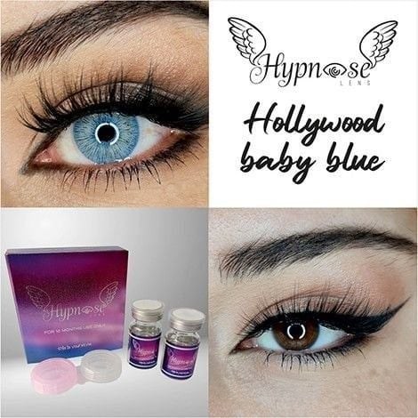 HYPNOSE 1 YILLIK LENSLER HOLLYWOOD BABY BLUE