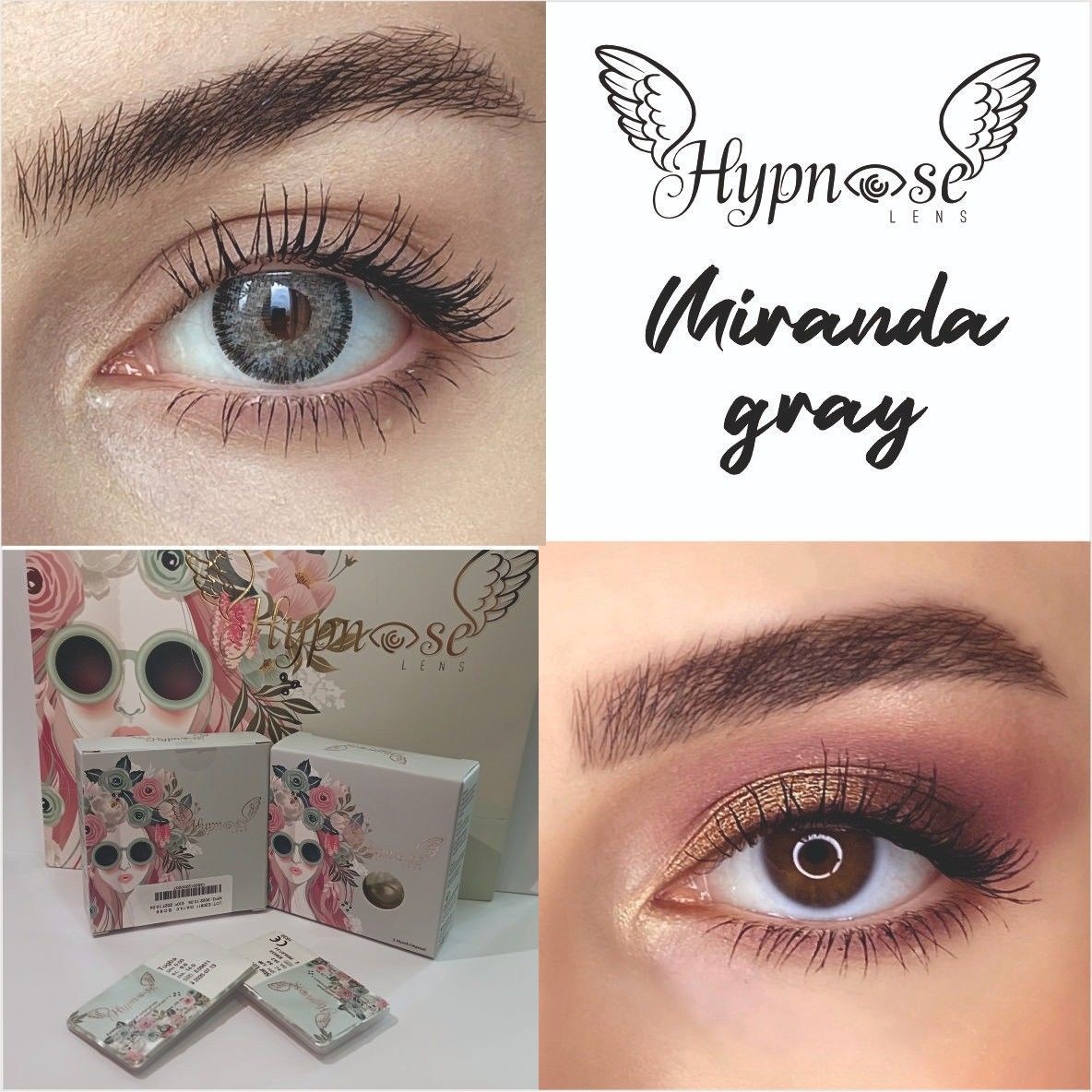 HYPNOSE 3 AYLIK LENSLER MİRANDA GRAY