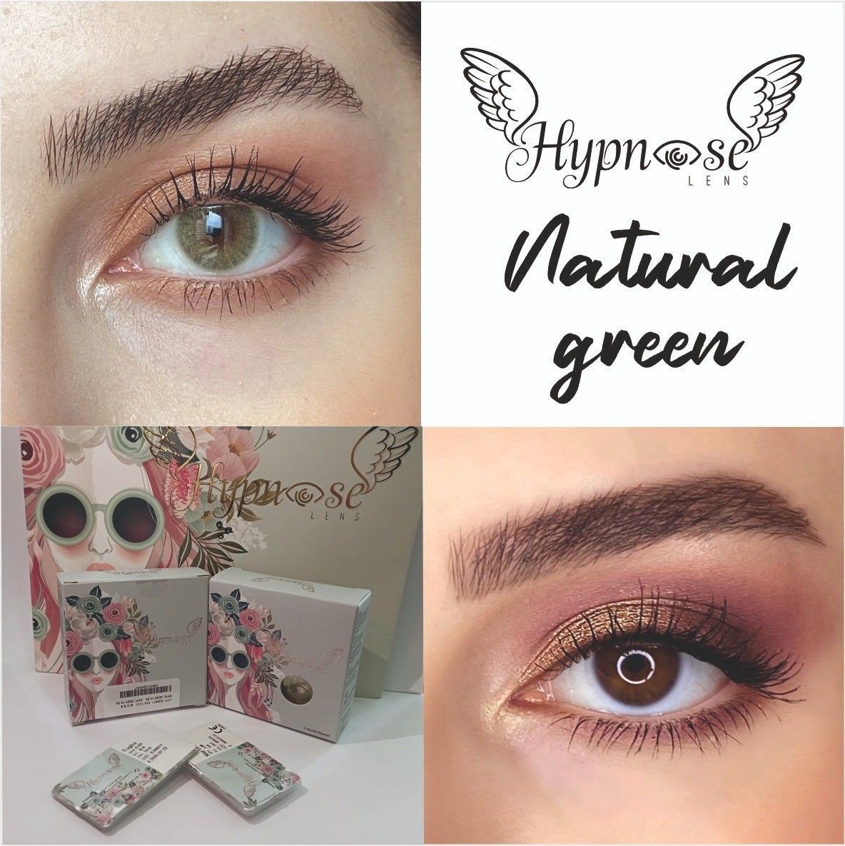 HYPNOSE 3 AYLIK LENSLER NATURAL GREEN