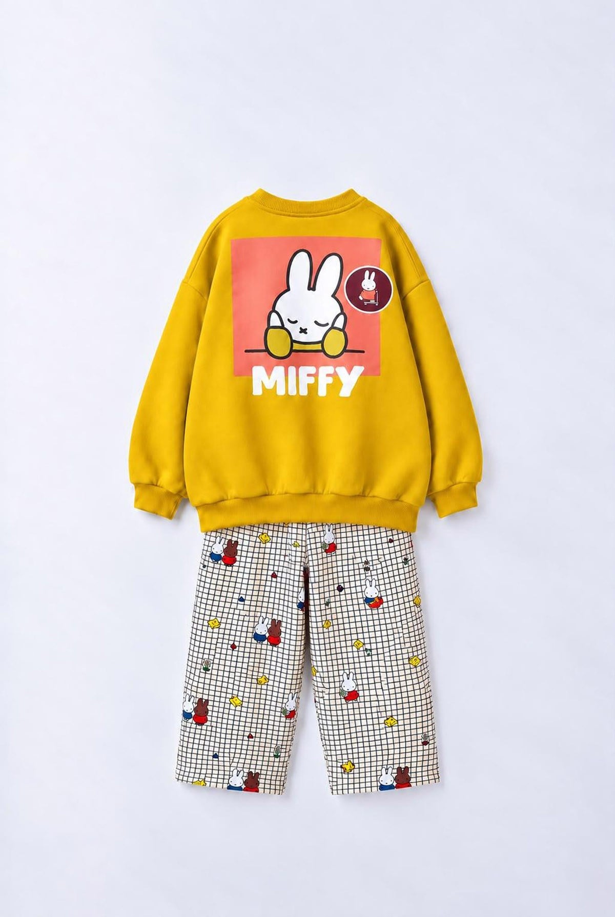 Miffy 3 İplik İkili Takım Sarı (2-8 yaş)