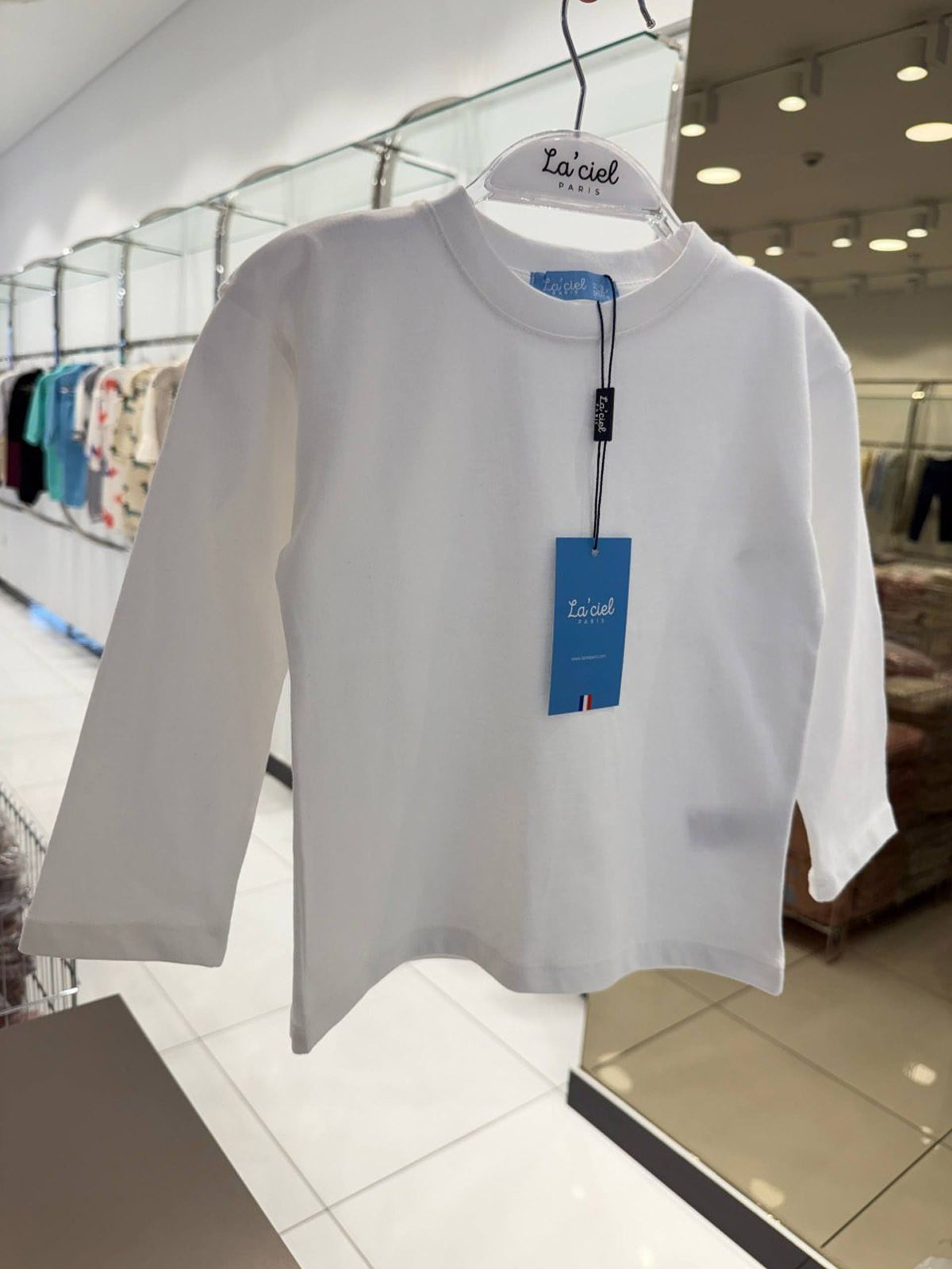 Unısex Pamuklu Basic Tshirt Beyaz (2-7 yaş)