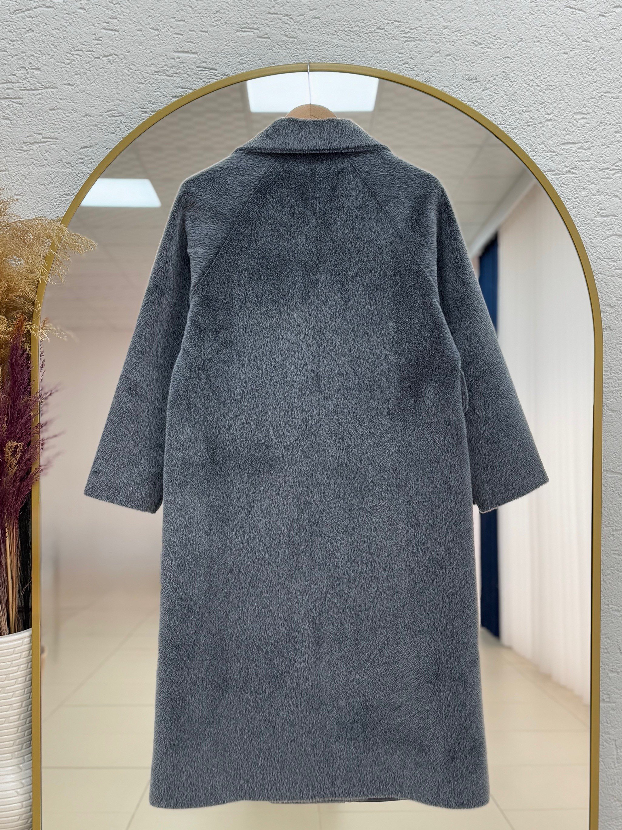 Alondra Fox Astarlı Kaban-ZŞ5051 Antrasit