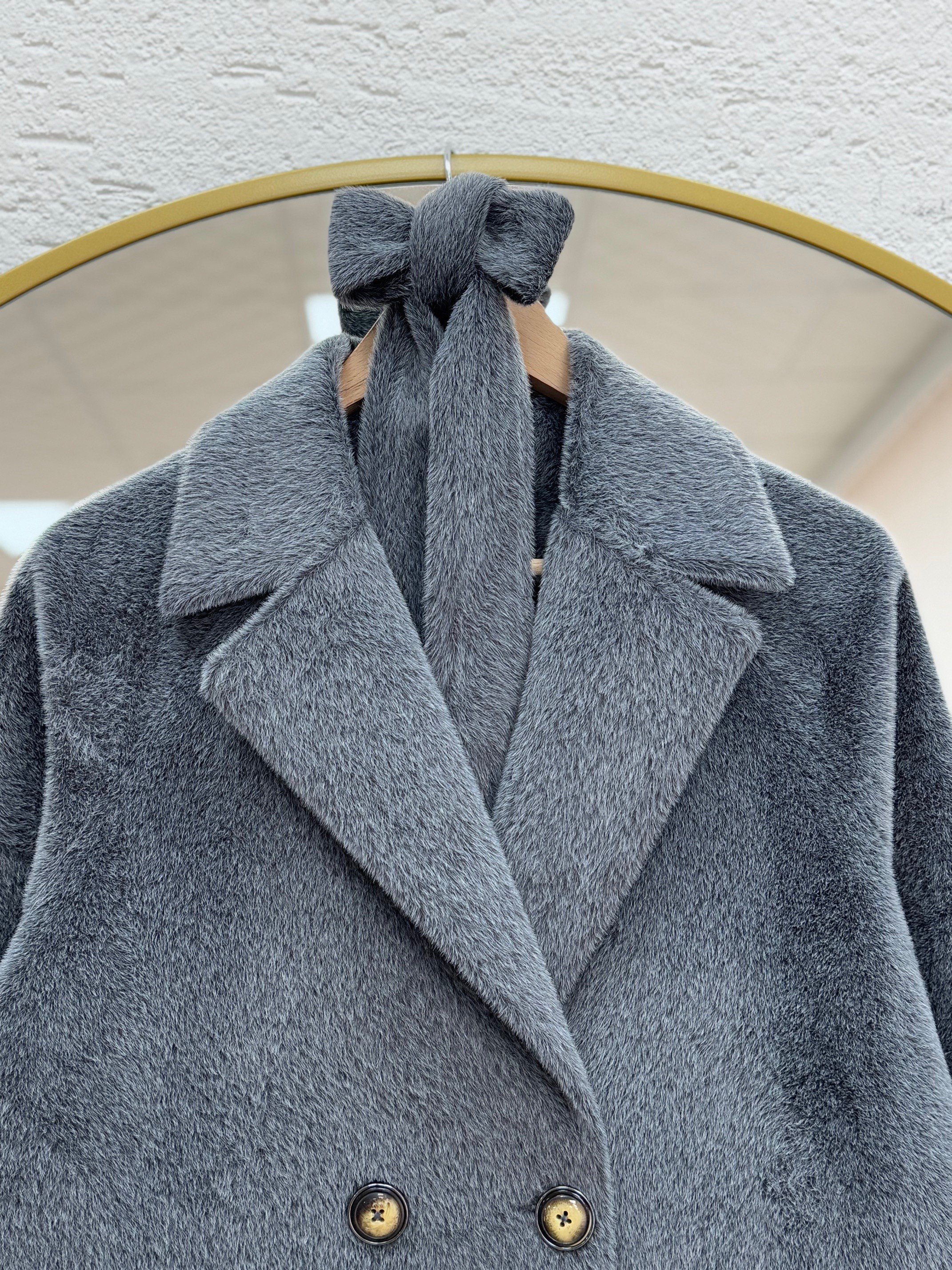 Alondra Fox Astarlı Kaban-ZŞ5051 Antrasit