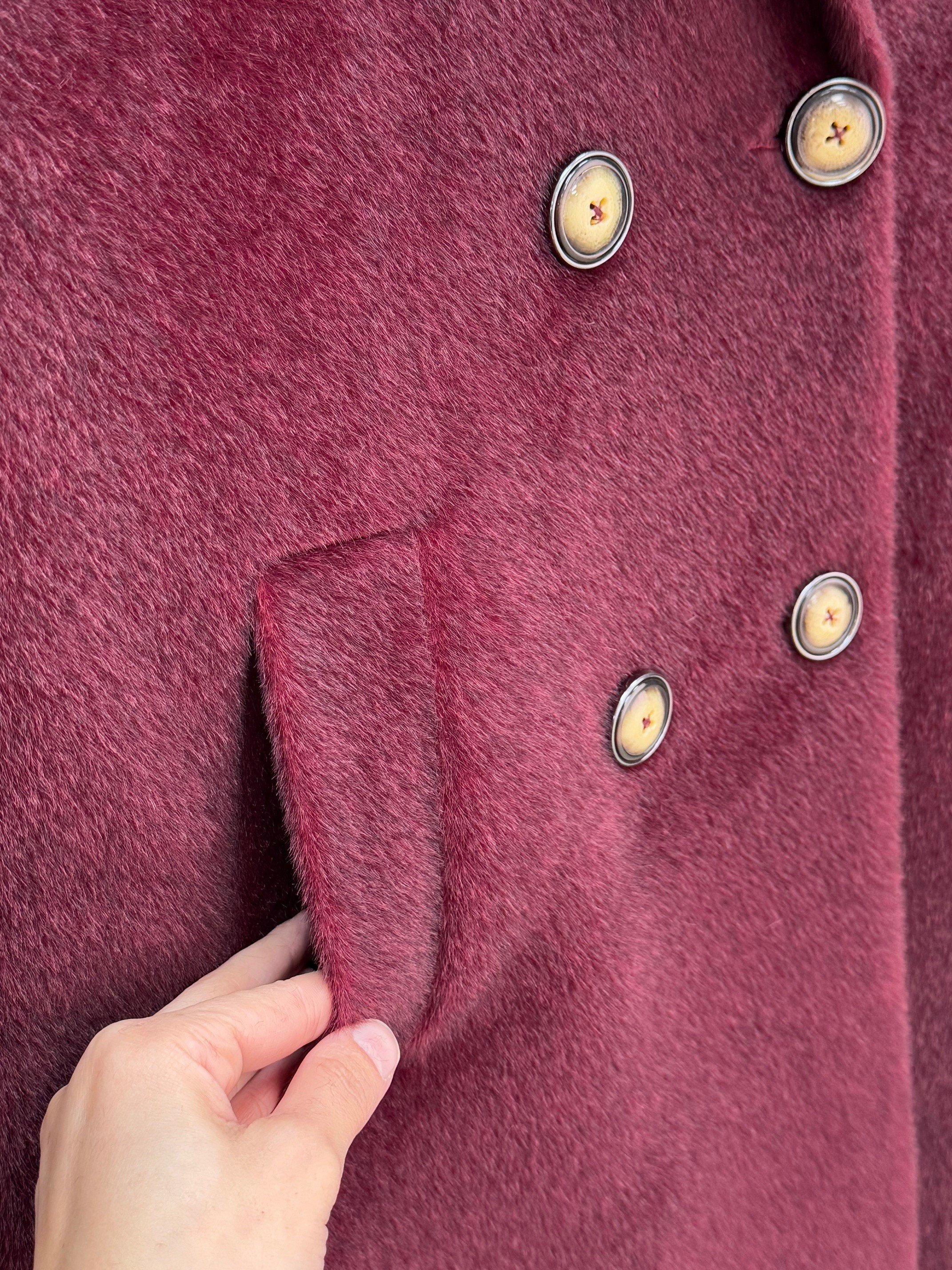 Alondra Fox Astarlı Kaban-ZŞ5051 Bordo