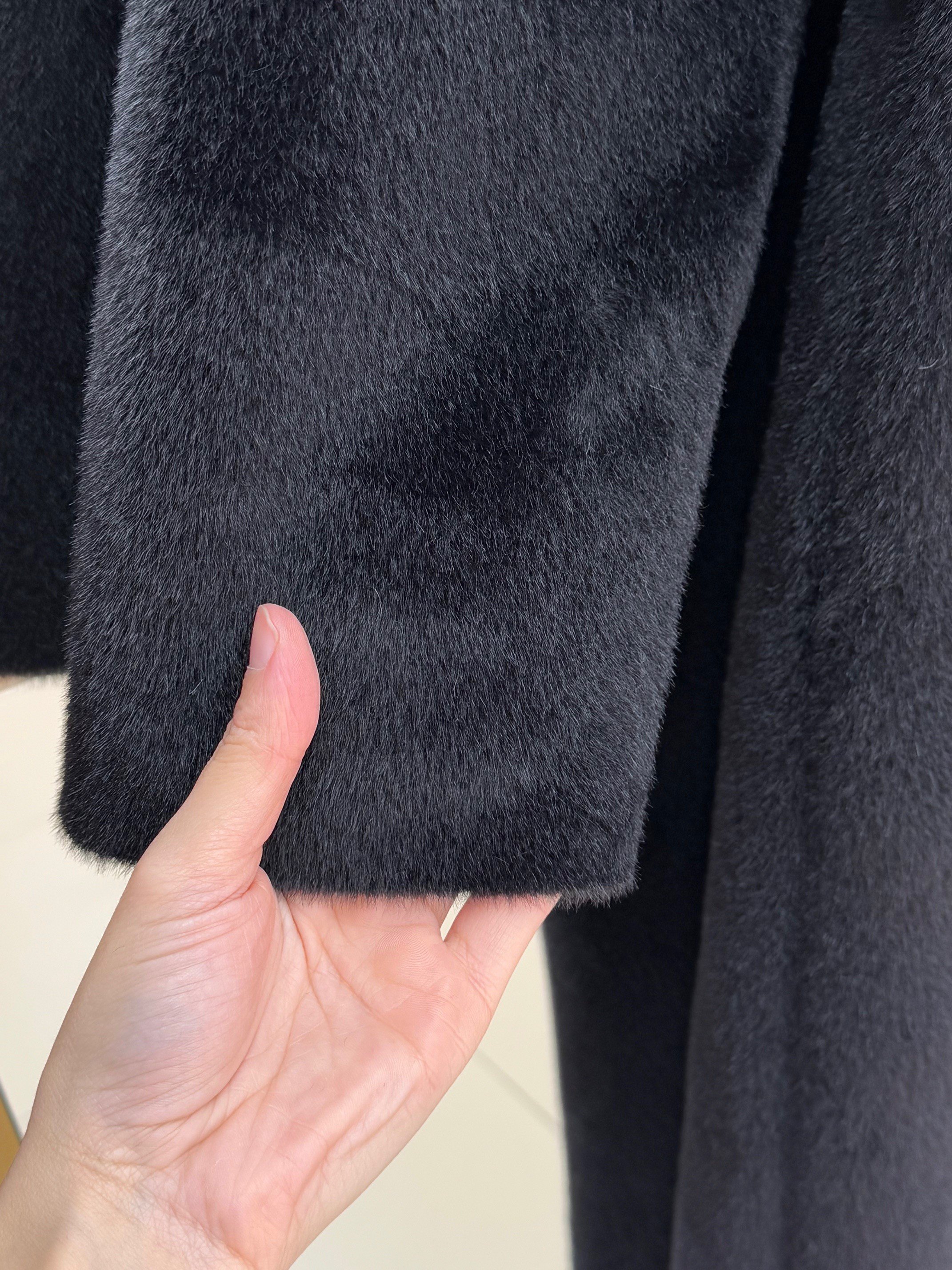 Alondra Fox Astarlı Kaban-ZŞ5051 Siyah