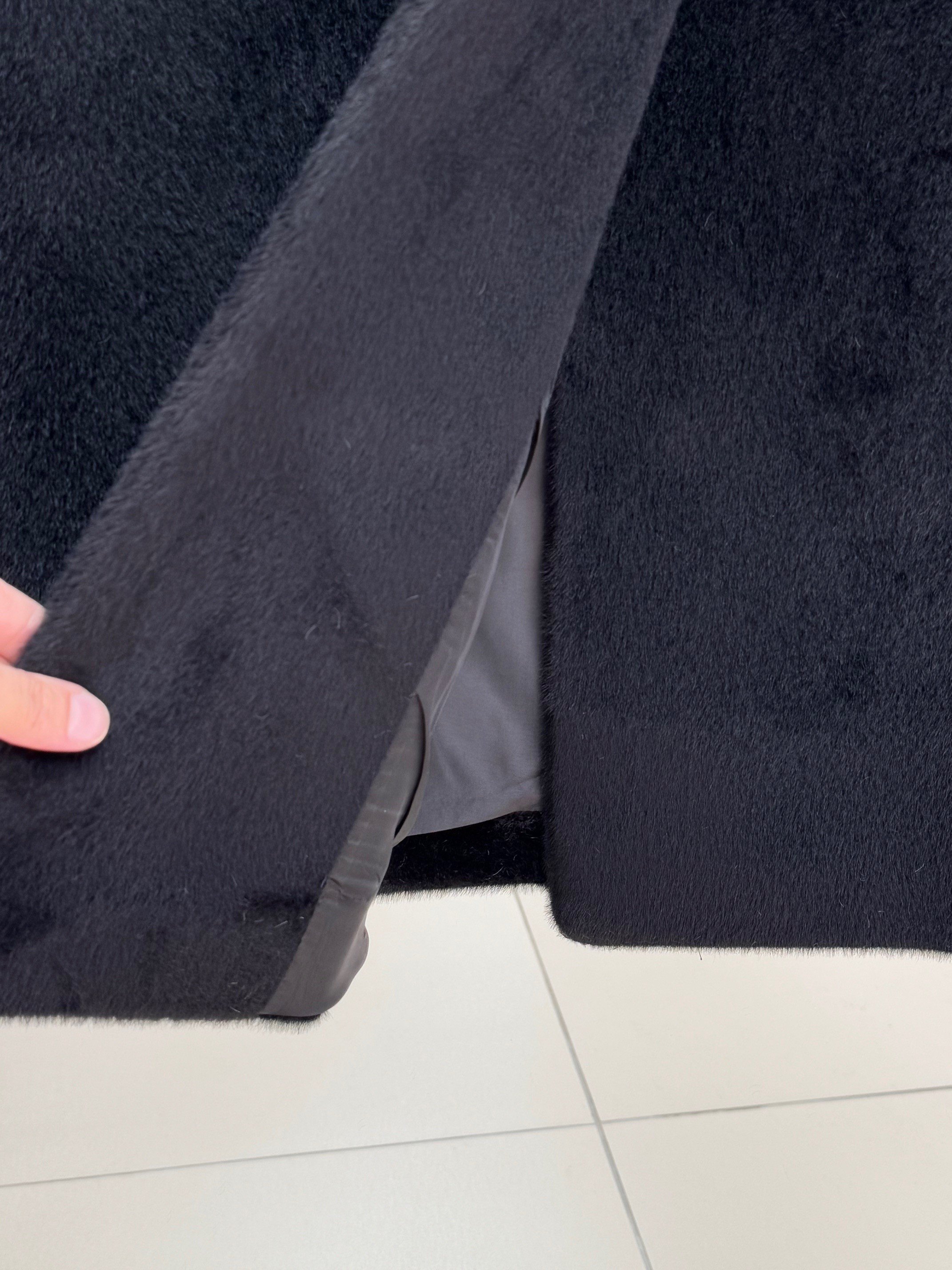 Alondra Fox Astarlı Kaban-ZŞ5051 Siyah