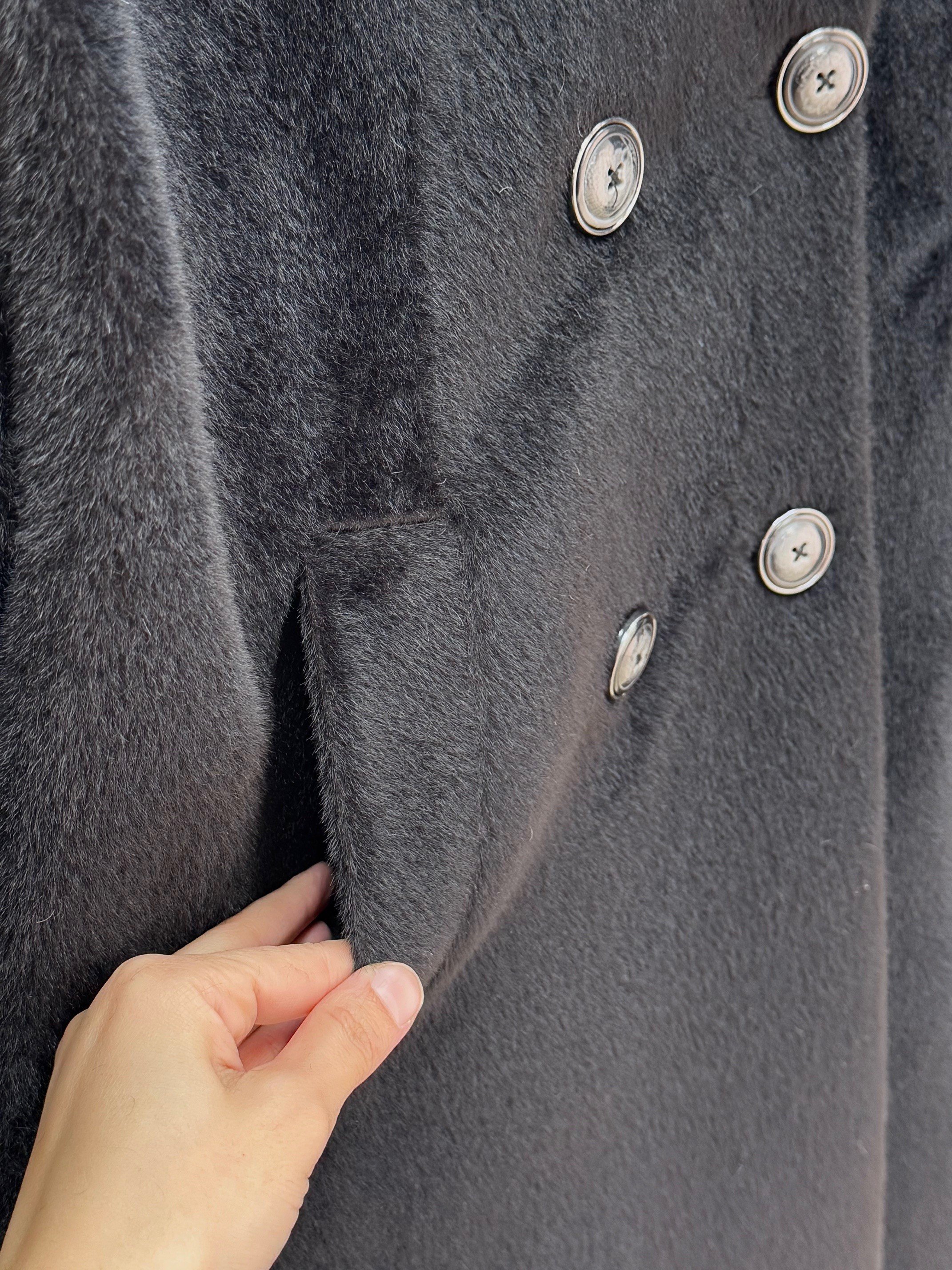 Alondra Fox Astarlı Kaban-ZŞ5051 Siyah