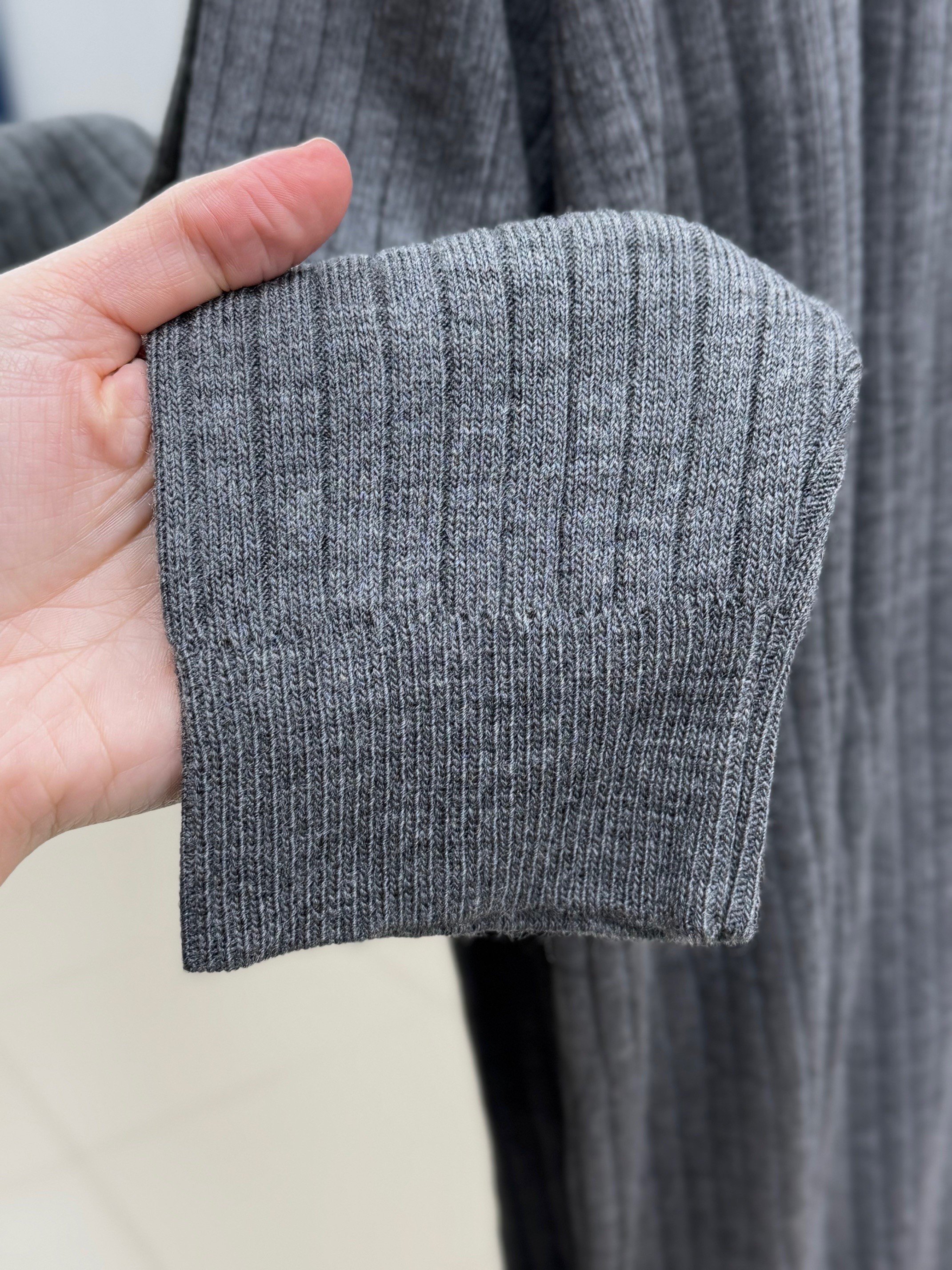 Alvena 5 Düğmeli Fitilli Hırka-Zİ6163 Antrasit