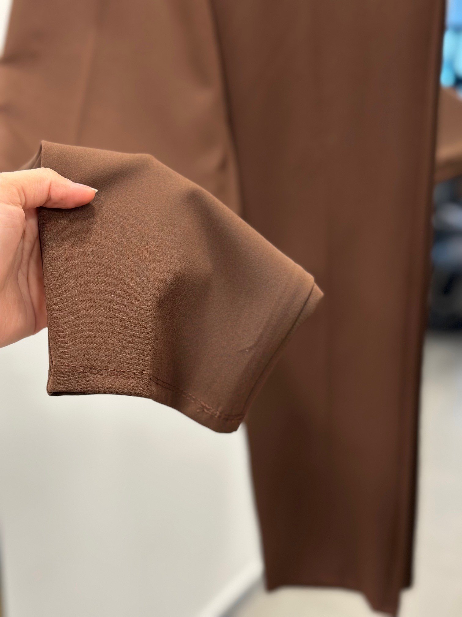 Asya Havuç Paça Pantolon-MT1444 Kahve