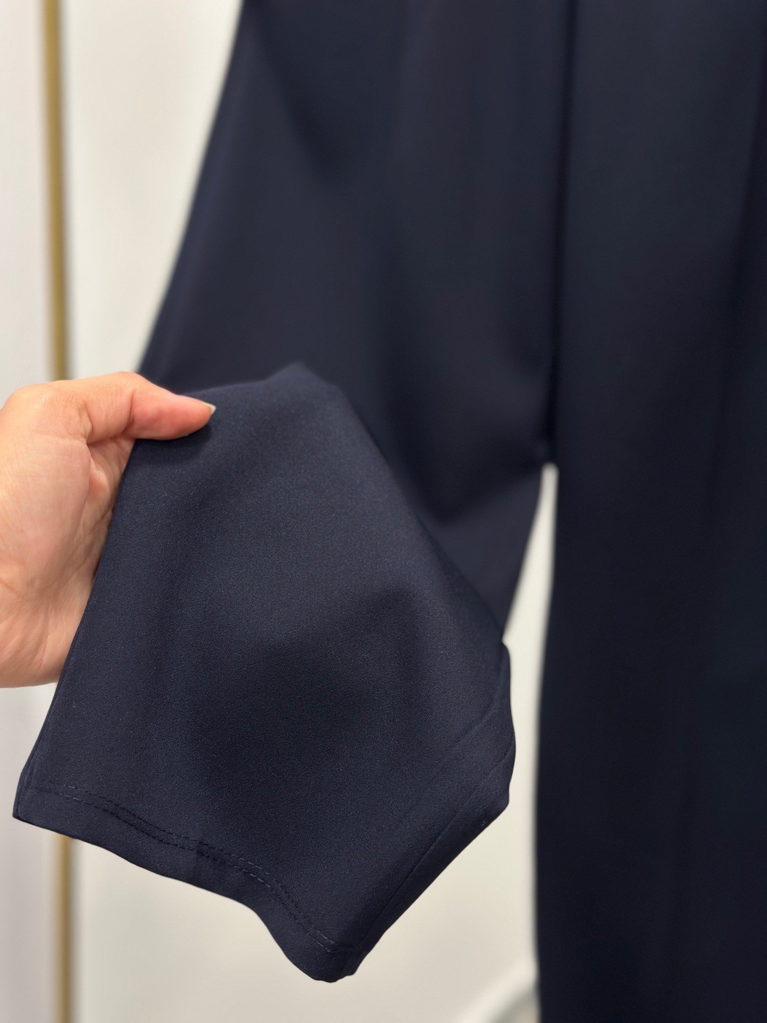 Asya Havuç Paça Pantolon-MT1444 Lacivert